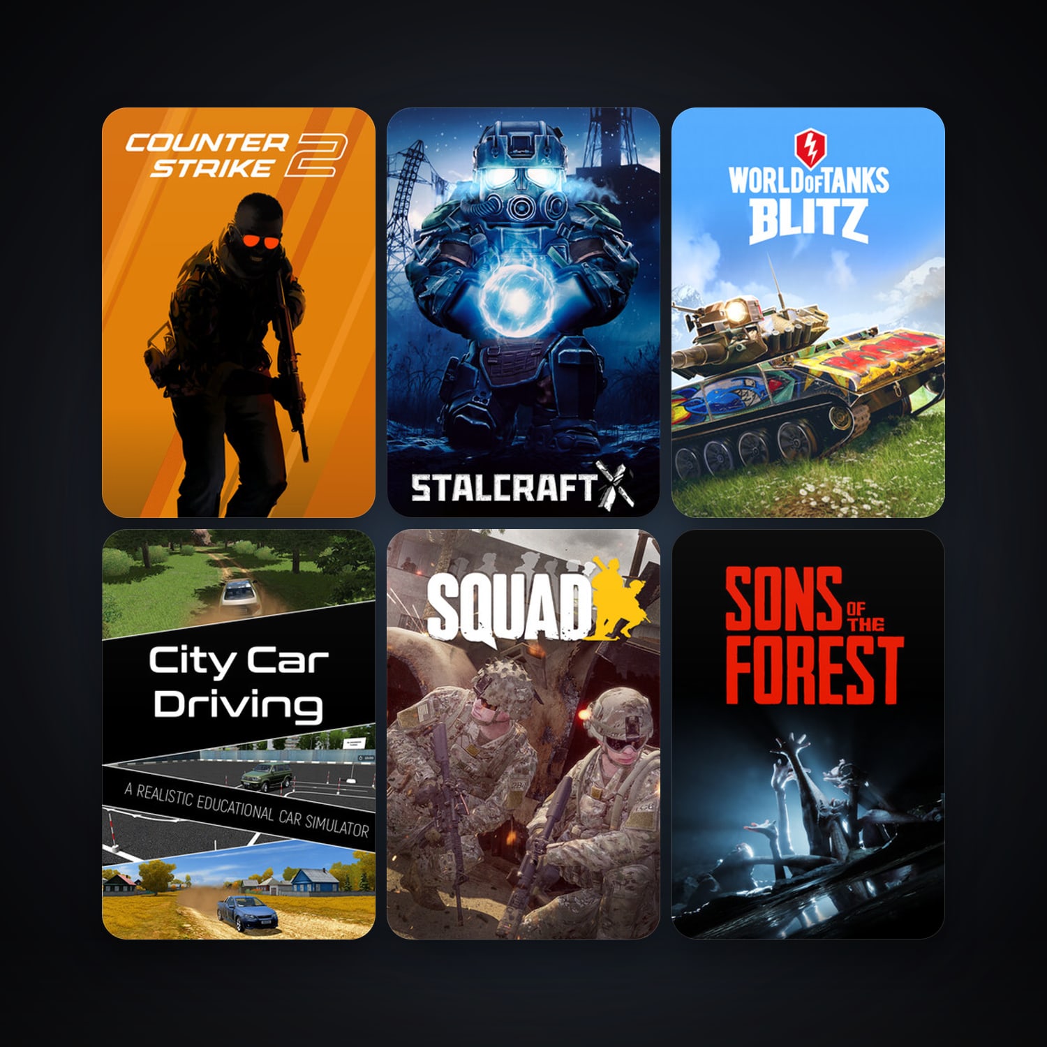 CS2 Prime + Euro Truck Simulator 2, 48 games, Steam 15, clean — HabibiAccounts
