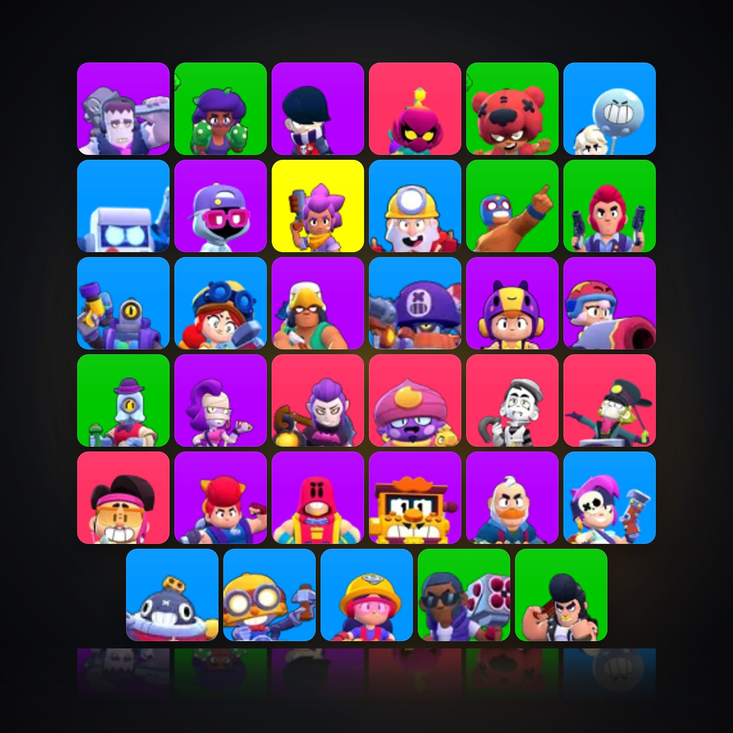 36 Brawlers | 5.5K Trophies — HabibiAccounts