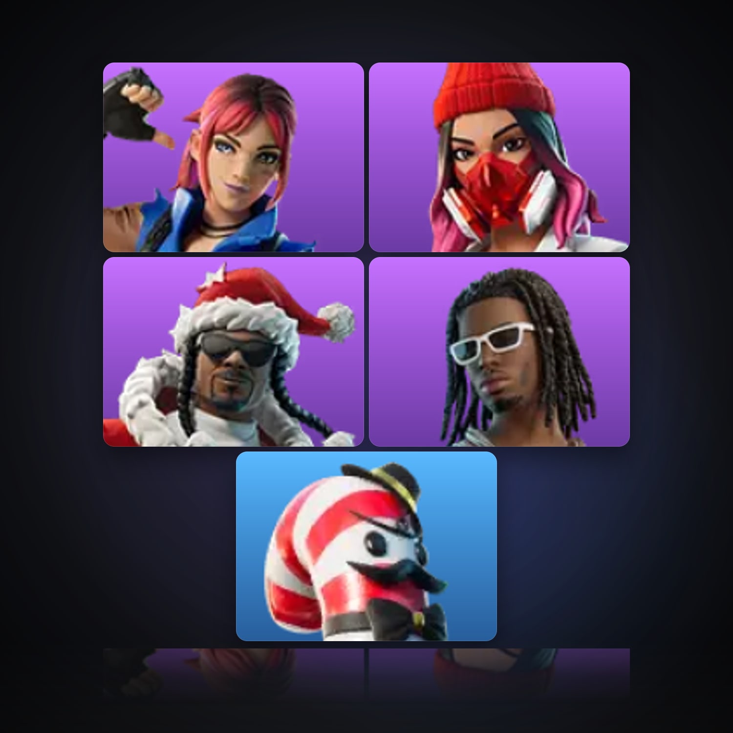 Fortnite | 5 Skins | 300 V-Bucks | Level 136 | 5 Wins — HabibiAccounts