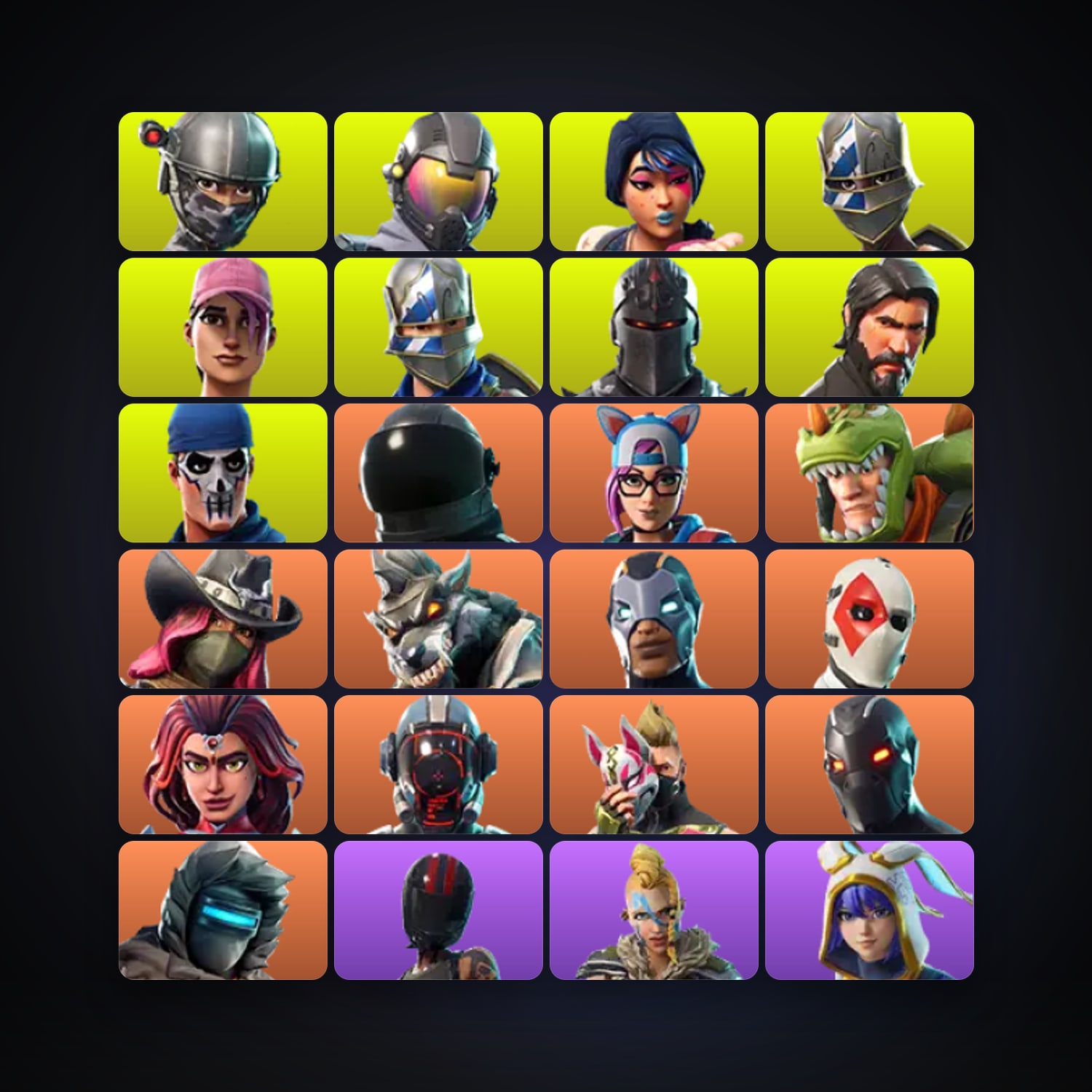 Fortnite | 88 Skins | 850 V-Bucks | Level 660 | 105 Wins — HabibiAccounts