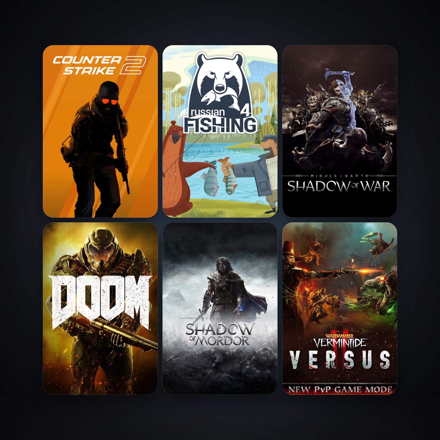 CS2 Prime + Middle-earth: Shadow of Mordor, 58 games, clean — HabibiAccounts
