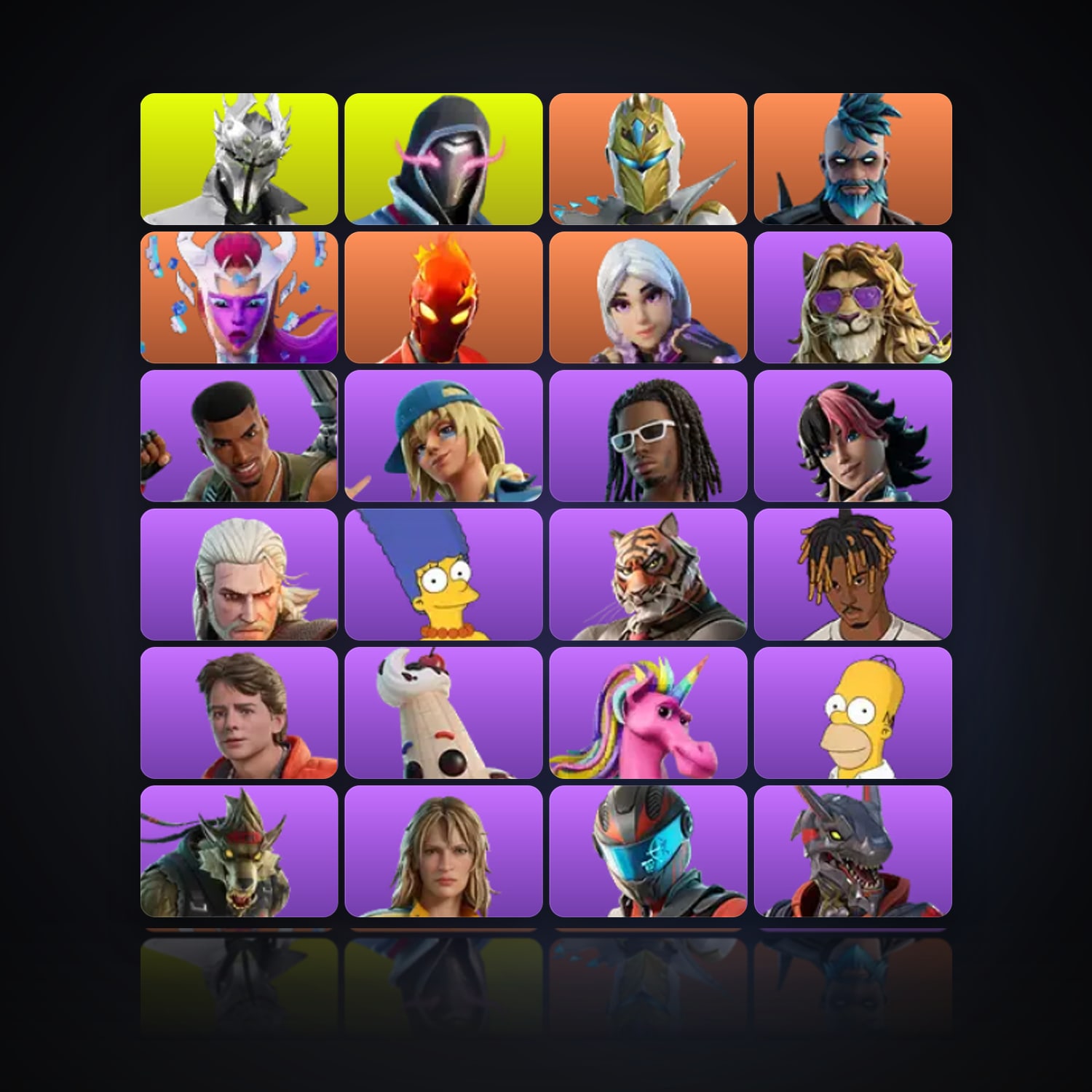 Fortnite | 90 Skins | 2.4K V-Bucks | Level 1387 | 111 Wins — HabibiAccounts