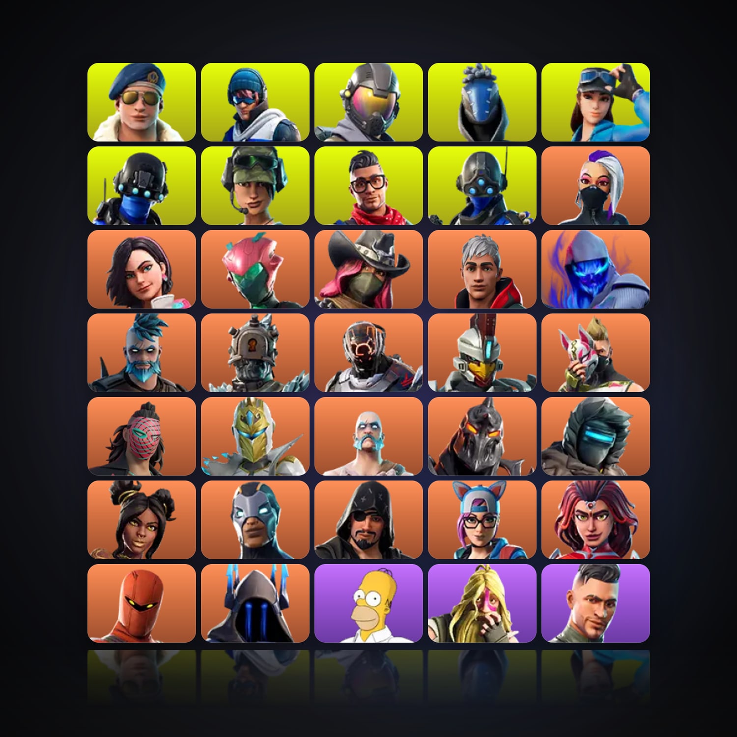 Fortnite | 152 Skins | 200 V-Bucks | Level 2298 | 220 Wins — HabibiAccounts
