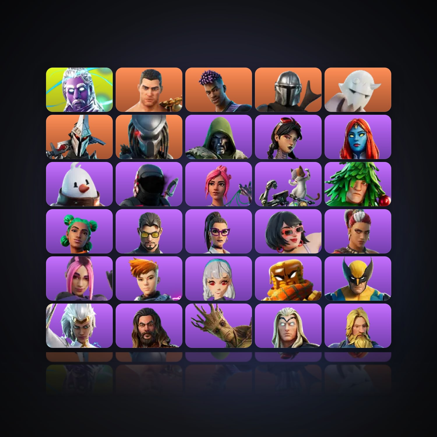 Fortnite | 34 Skins | 350 V-Bucks | Level 837 | 117 Wins — HabibiAccounts
