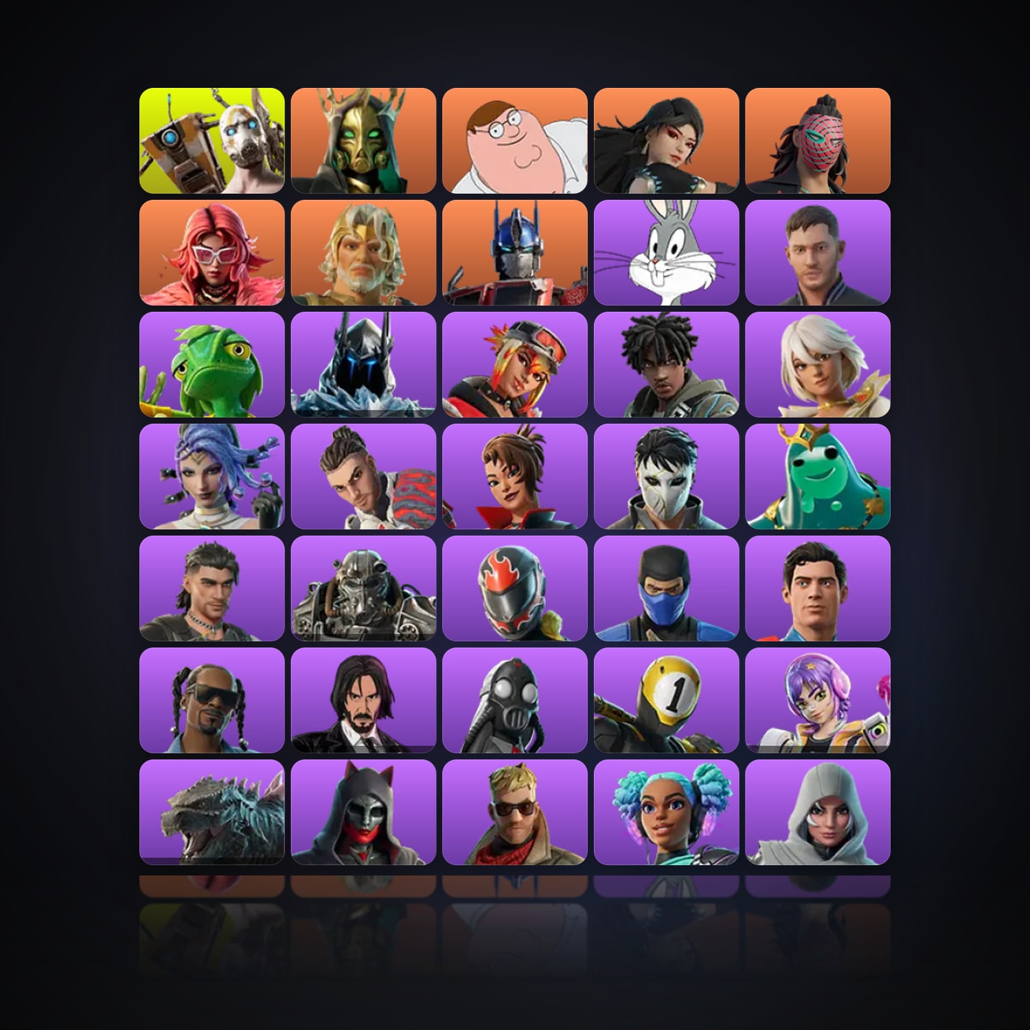 Fortnite | 144 Skins | 550 V-Bucks | Level 3547 | 483 Wins — HabibiAccounts