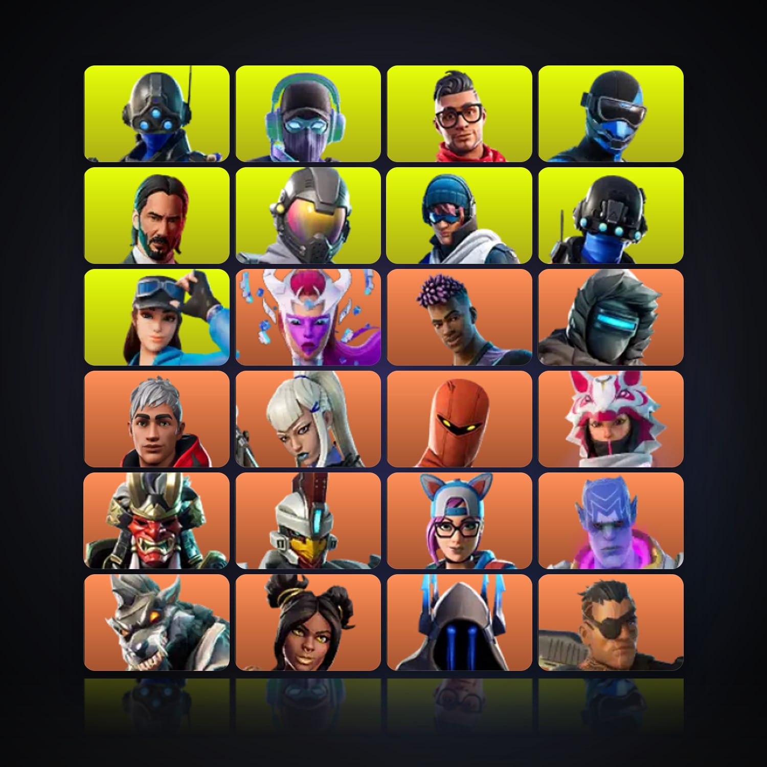 Fortnite | 243 Skins | 950 V-Bucks | Level 2843 | 468 Wins — HabibiAccounts
