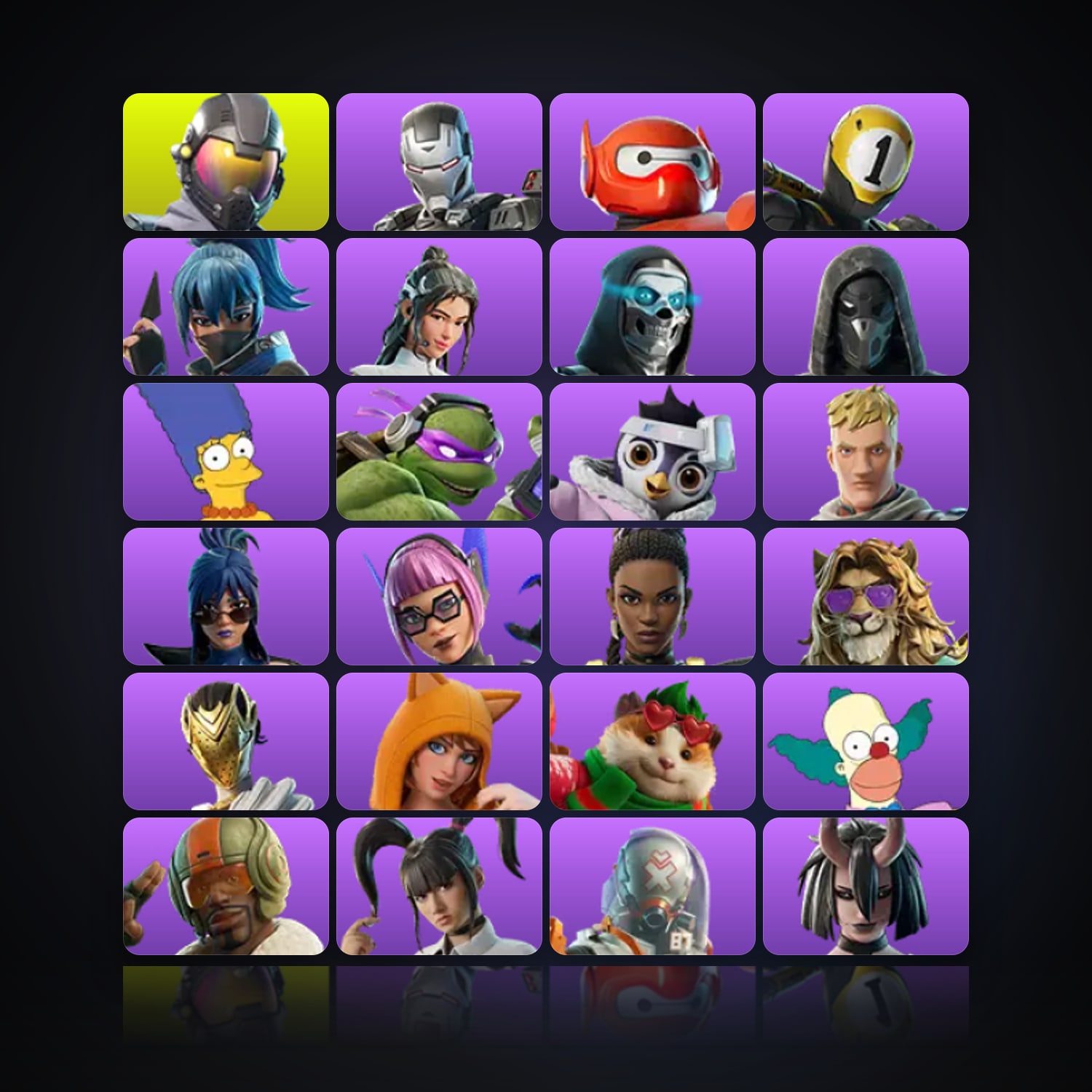 Fortnite | 98 Skins | 3.3K V-Bucks | Level 1364 | 178 Wins — HabibiAccounts