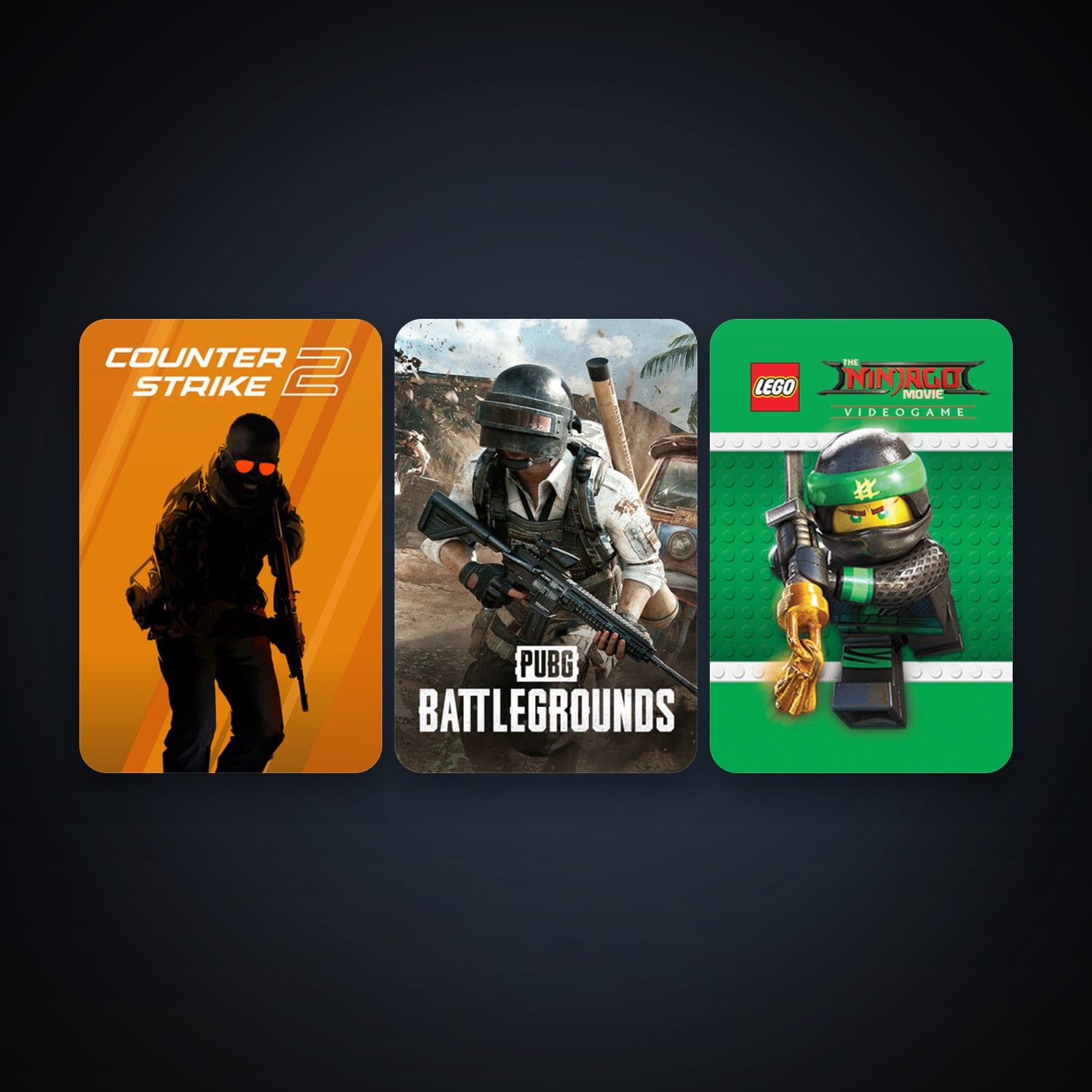 CS2 Prime + PUBG: BATTLEGROUNDS, 3 games, clean — HabibiAccounts