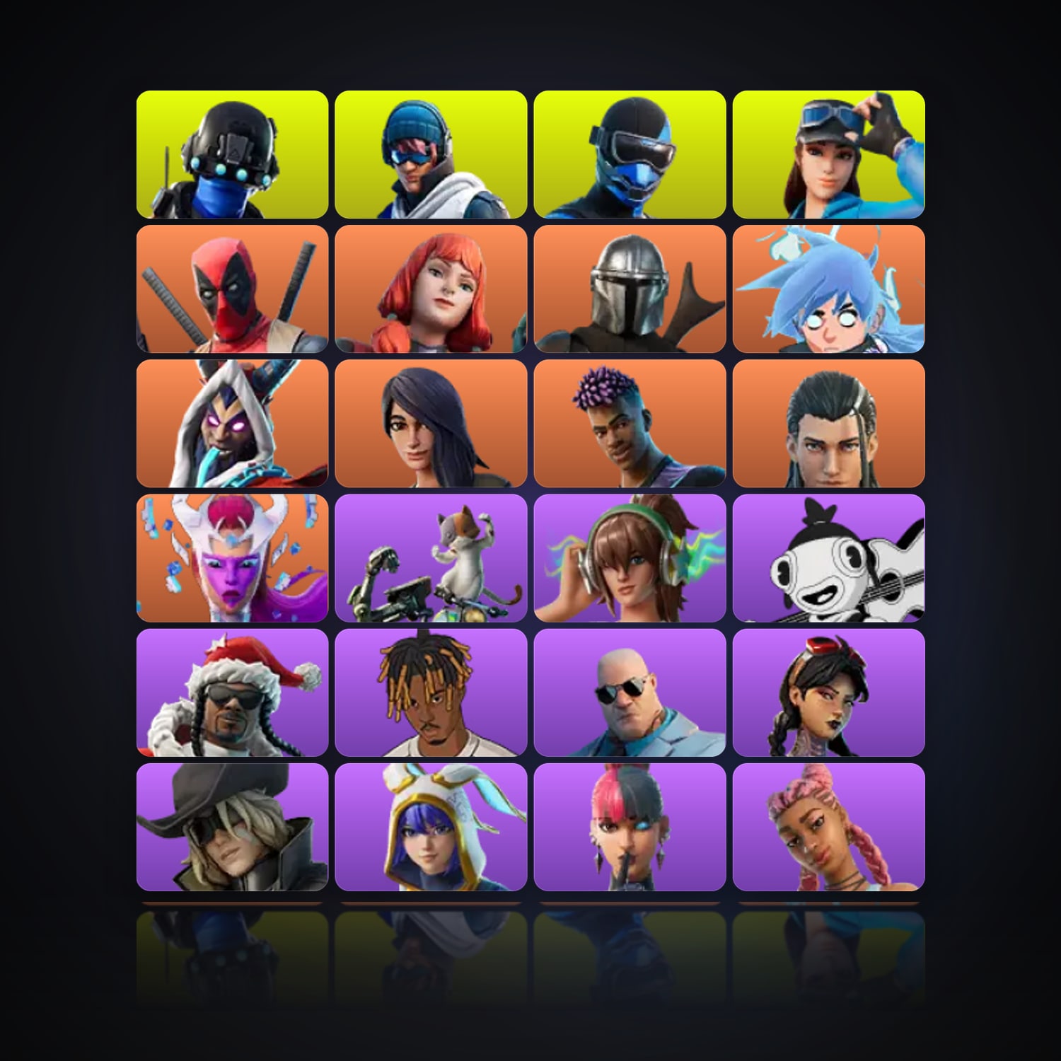 Fortnite | 65 Skins | Level 1099 | 92 Wins — HabibiAccounts