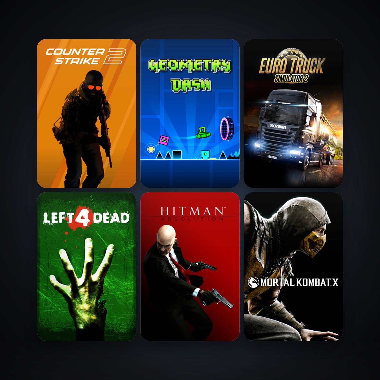 Half-Life 2 + Half-Life 2: Deathmatch, 16 games, Steam 12, clean — HabibiAccounts
