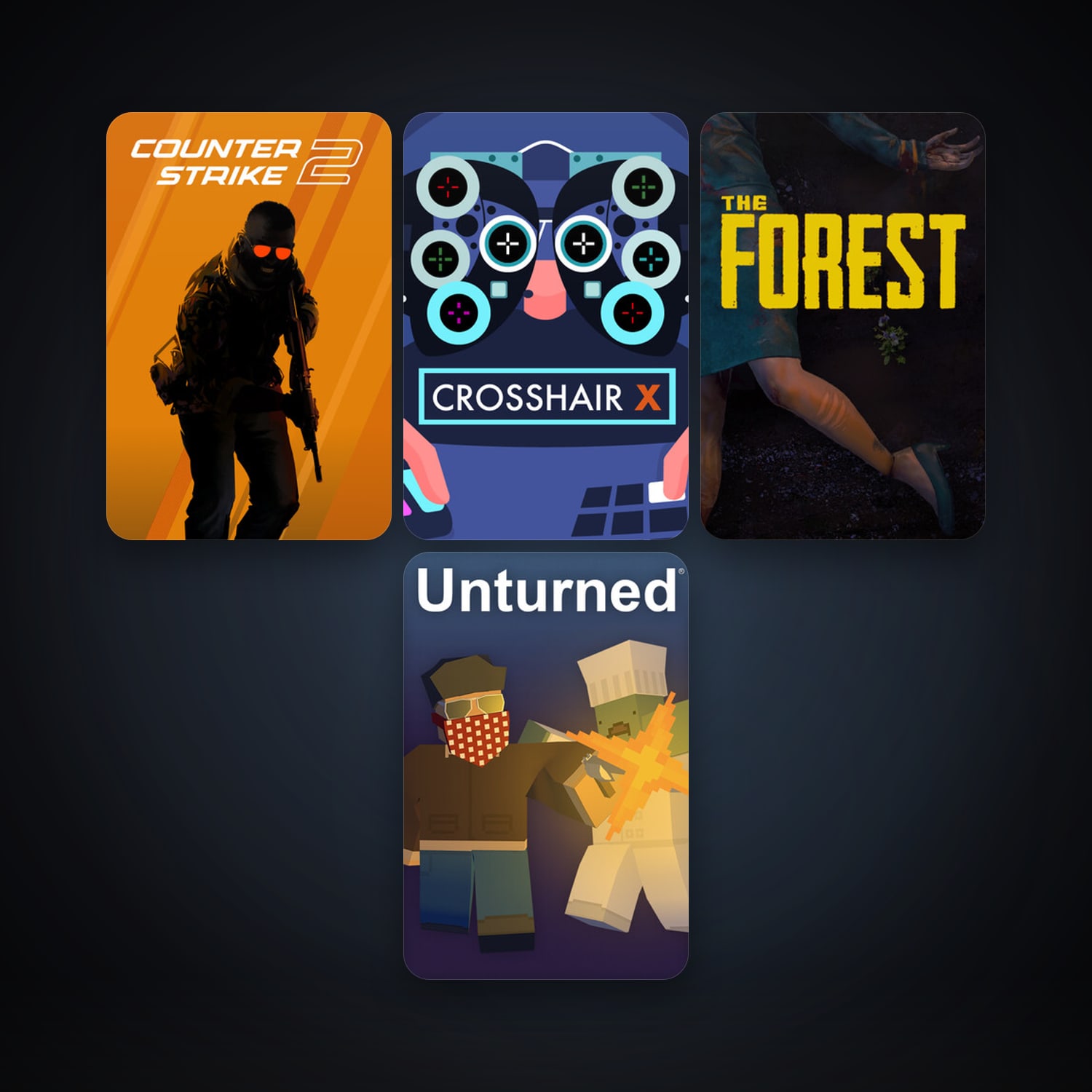 CS2 Prime + The Forest, 10 games, clean — HabibiAccounts