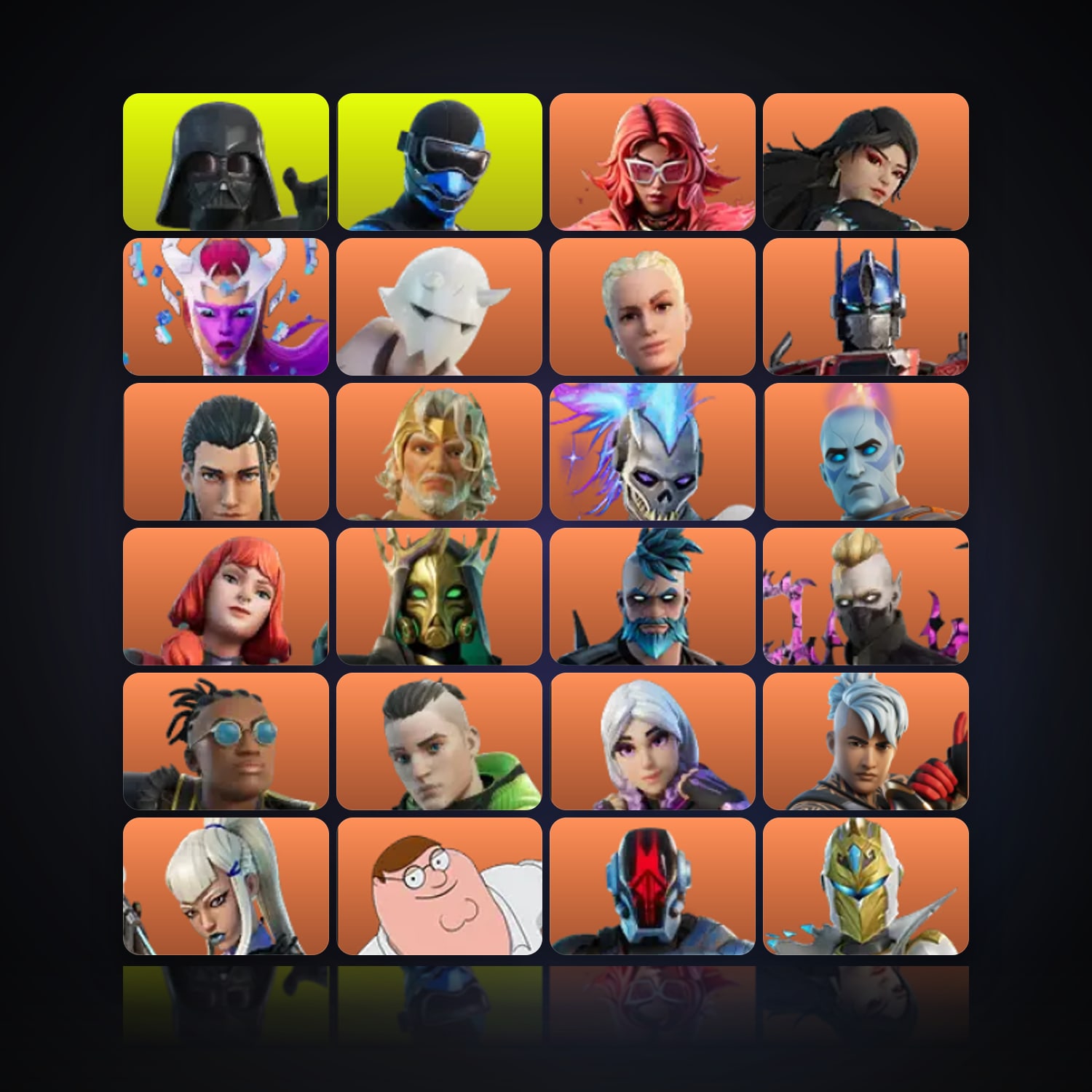 Fortnite | 307 Skins | 200 V-Bucks | Level 4581 | 628 Wins — HabibiAccounts