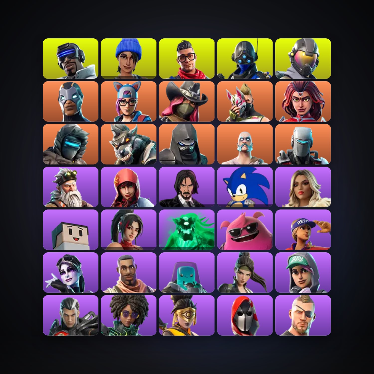 Fortnite | 68 Skins | Level 929 | 155 Wins — HabibiAccounts