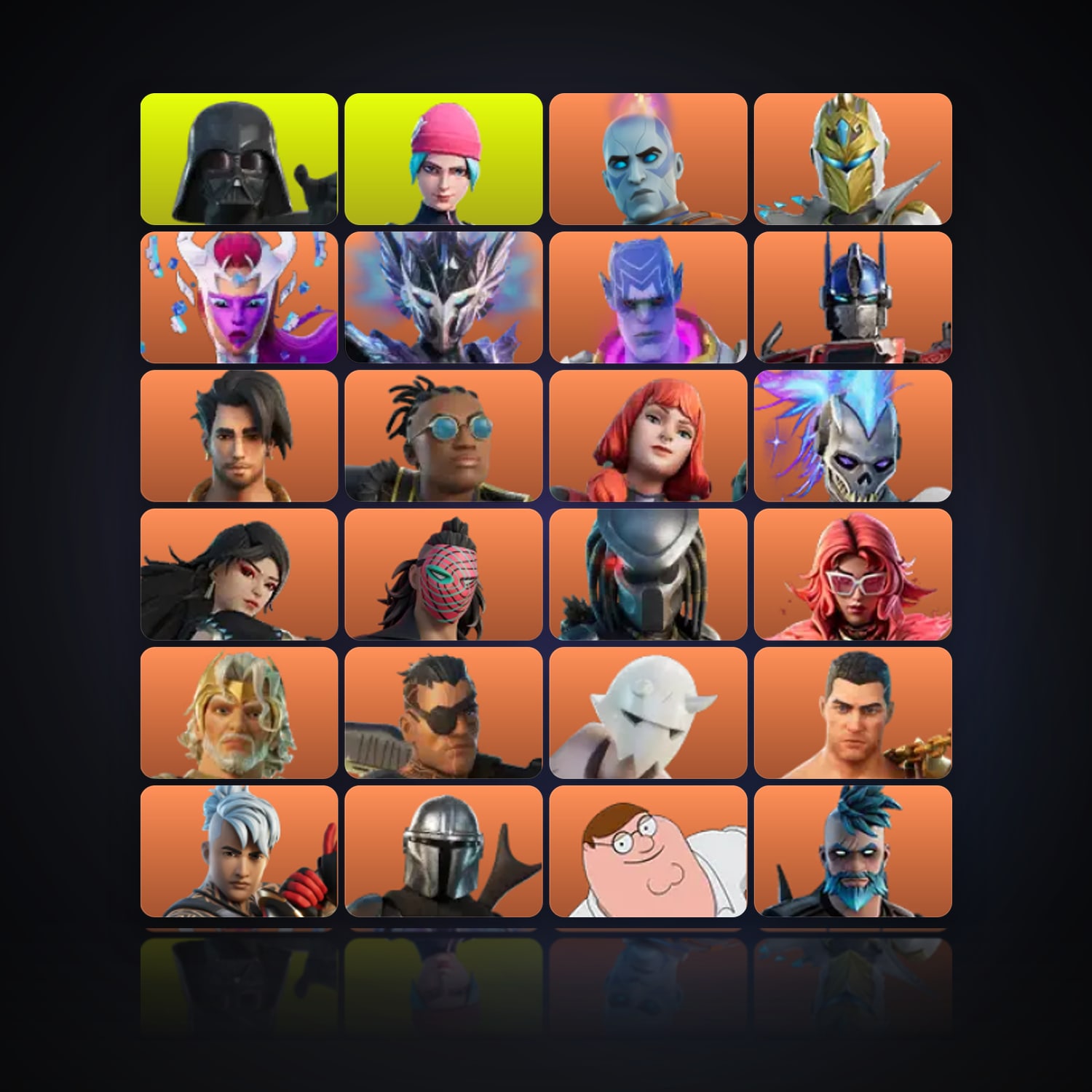 Fortnite | 156 Skins | 600 V-Bucks | Level 3097 | 347 Wins — HabibiAccounts
