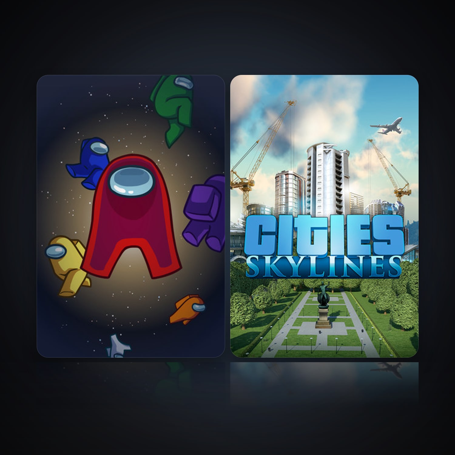 Among Us & Cities: Skylines — HabibiAccounts