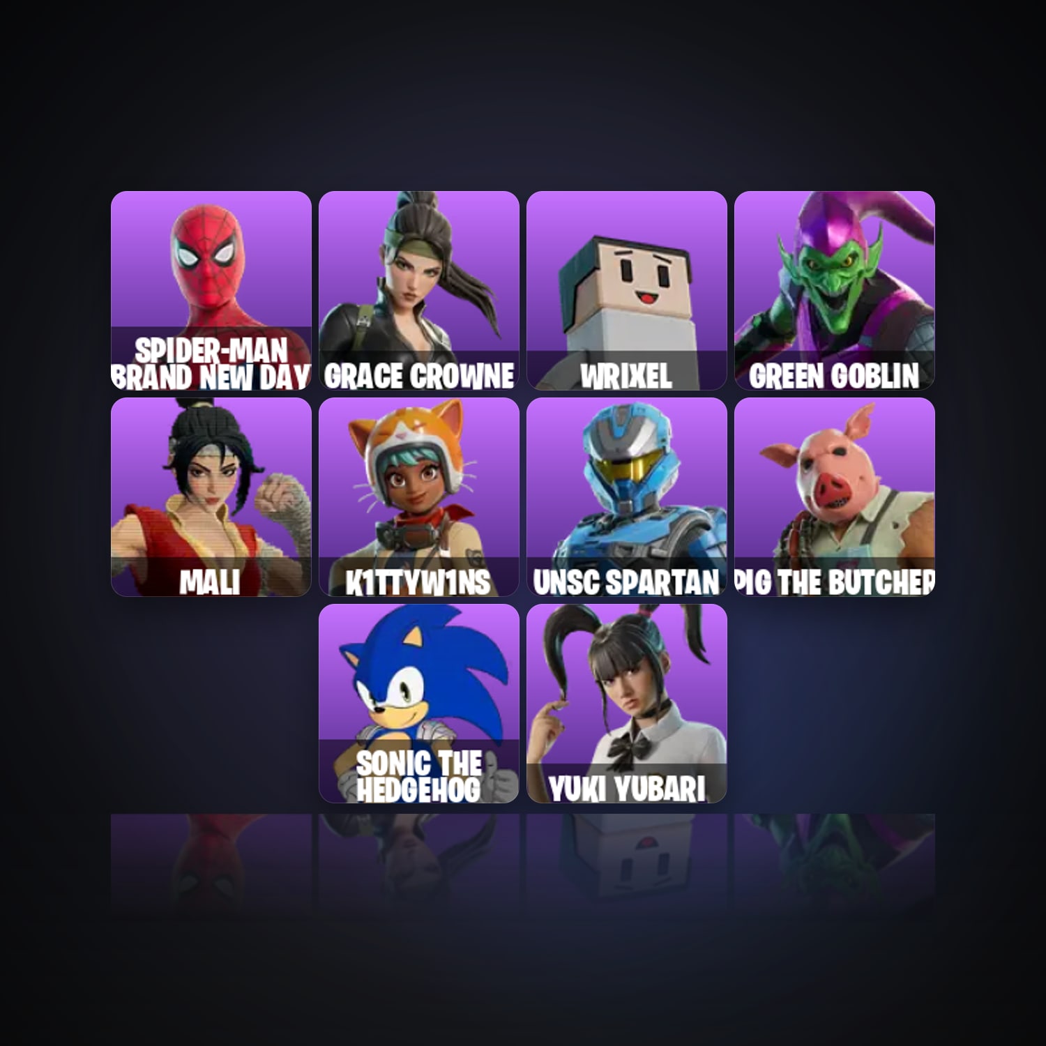 Fortnite | 14 Skins | 6.7K V-Bucks | Level 1129 | 147 Wins — HabibiAccounts