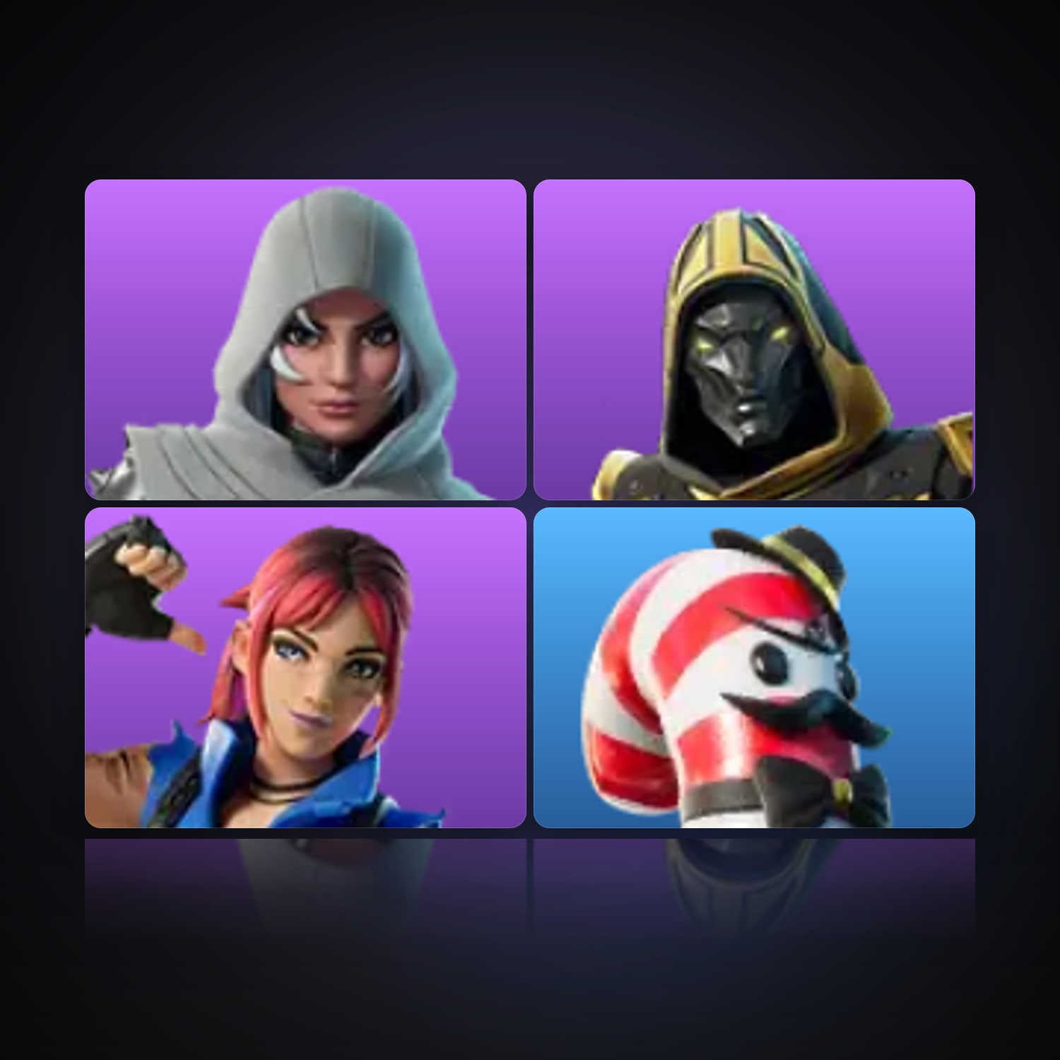 Fortnite | 4 Skins | 550 V-Bucks | Level 220 | 15 Wins — HabibiAccounts