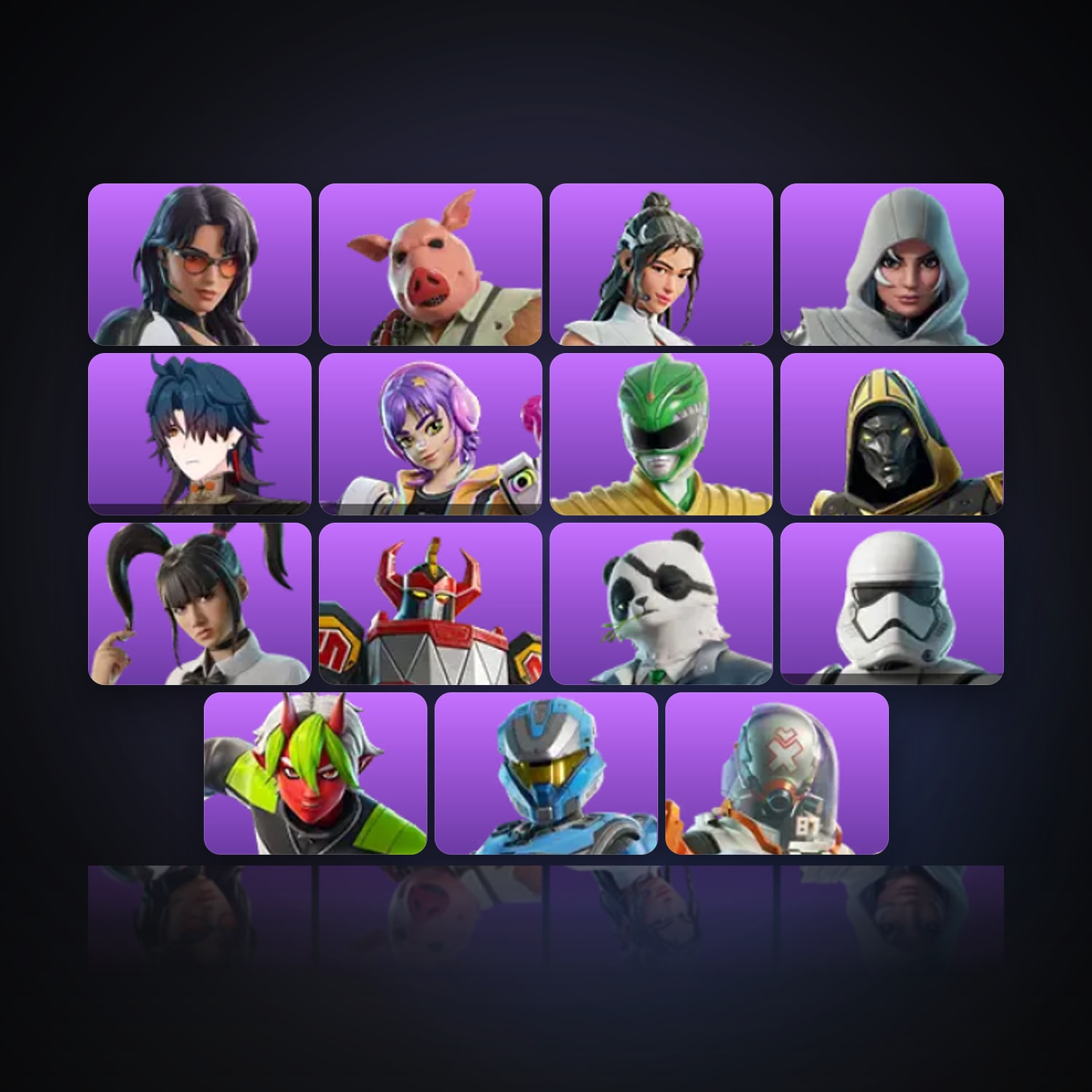 Fortnite | 16 Skins | 1K V-Bucks | Level 749 | 88 Wins — HabibiAccounts