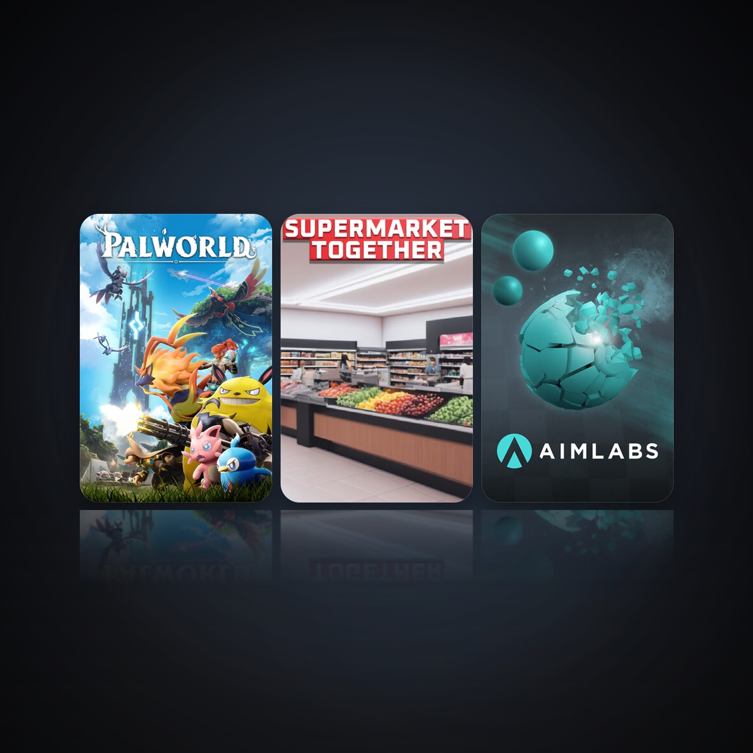 Palworld & Supermarket Together | Clean — HabibiAccounts
