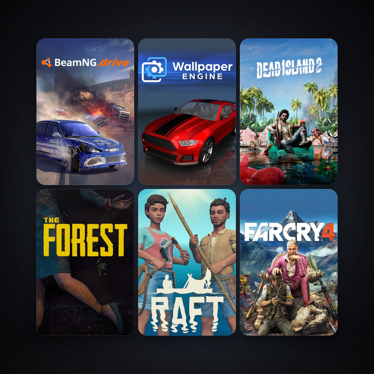 Deponia + The Forest, 45 games, Steam 14, clean — HabibiAccounts