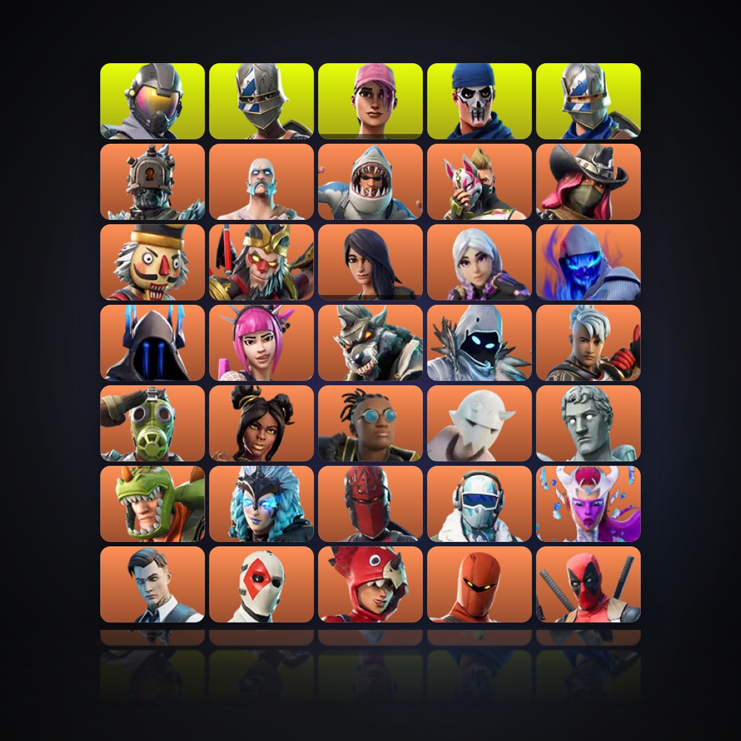Fortnite | 174 Skins | 1.4K V-Bucks | Level 1492 | 161 Wins — HabibiAccounts