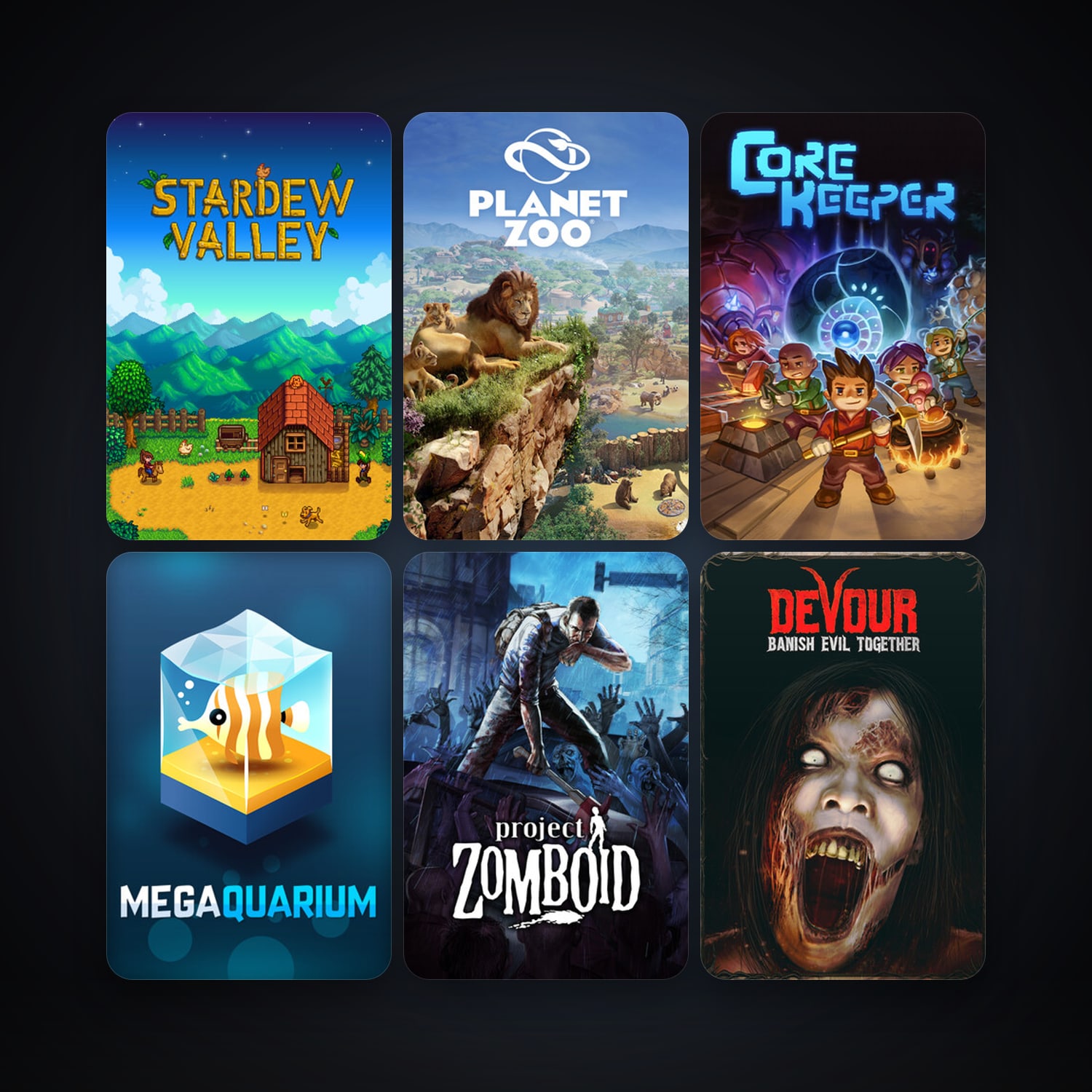 Stardew Valley & Planet Zoo | 16 Games | Clean — HabibiAccounts