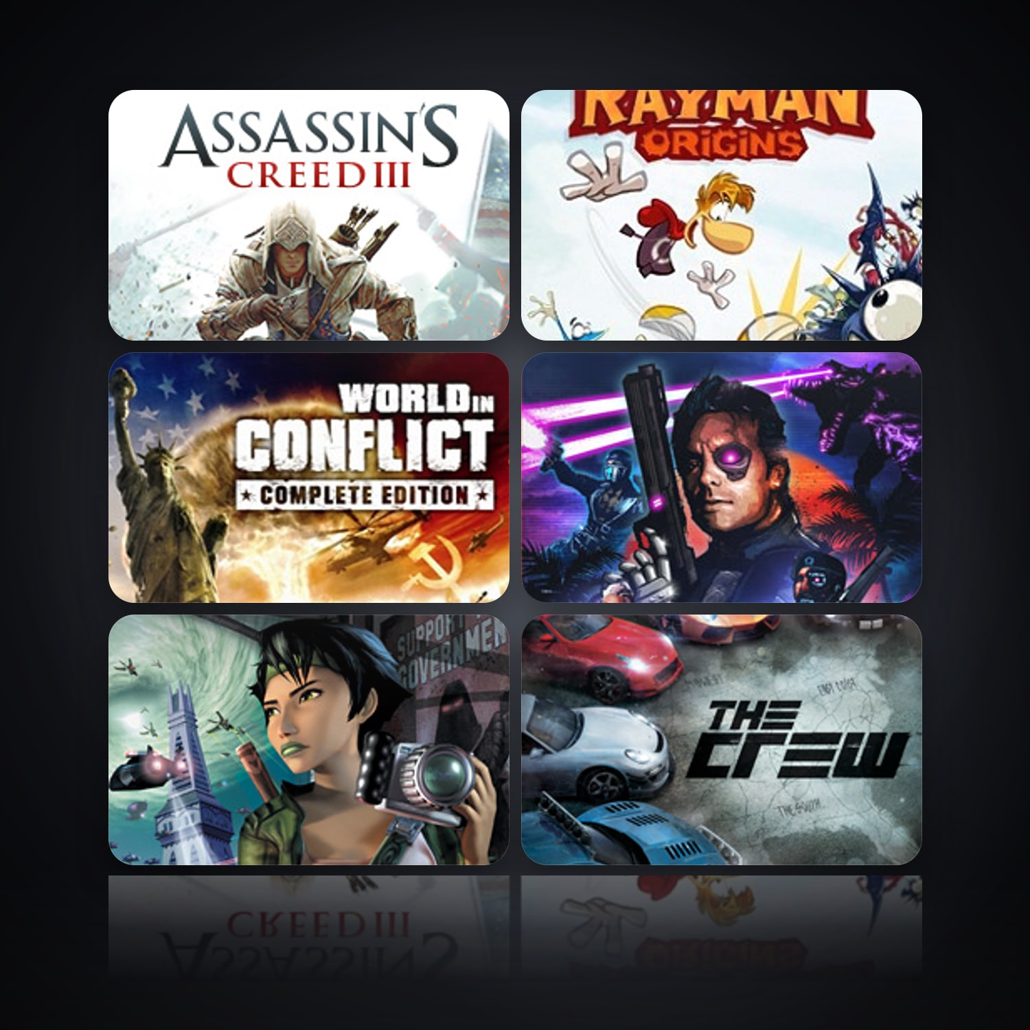Assassin's Creed III & Rayman Origins | 9 Games — HabibiAccounts