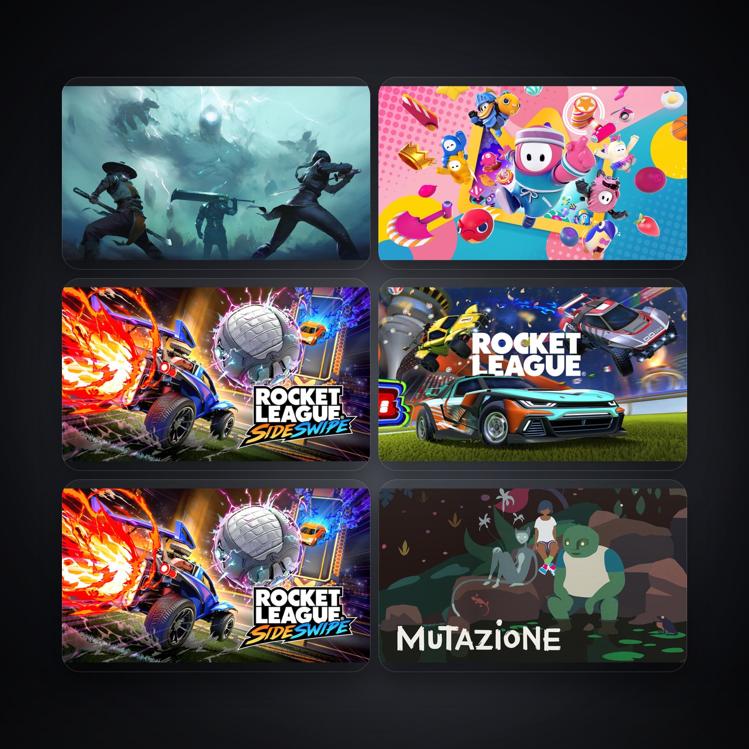 Epic Shadow Fight 4: Arena + Fall Guys — CO — 7 games — HabibiAccounts