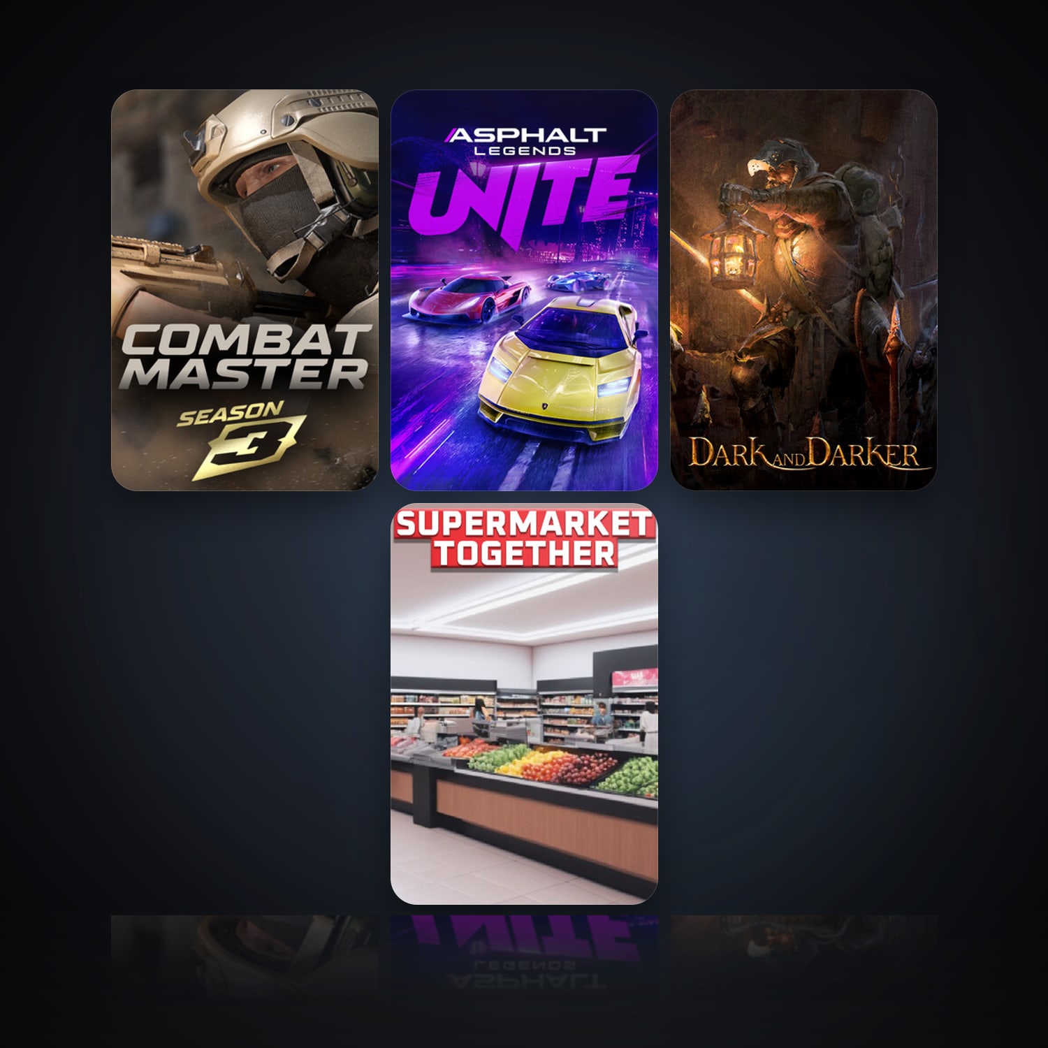 Combat Master: Season 1 & Asphalt Legends Unite | 10 Games | Clean — HabibiAccounts
