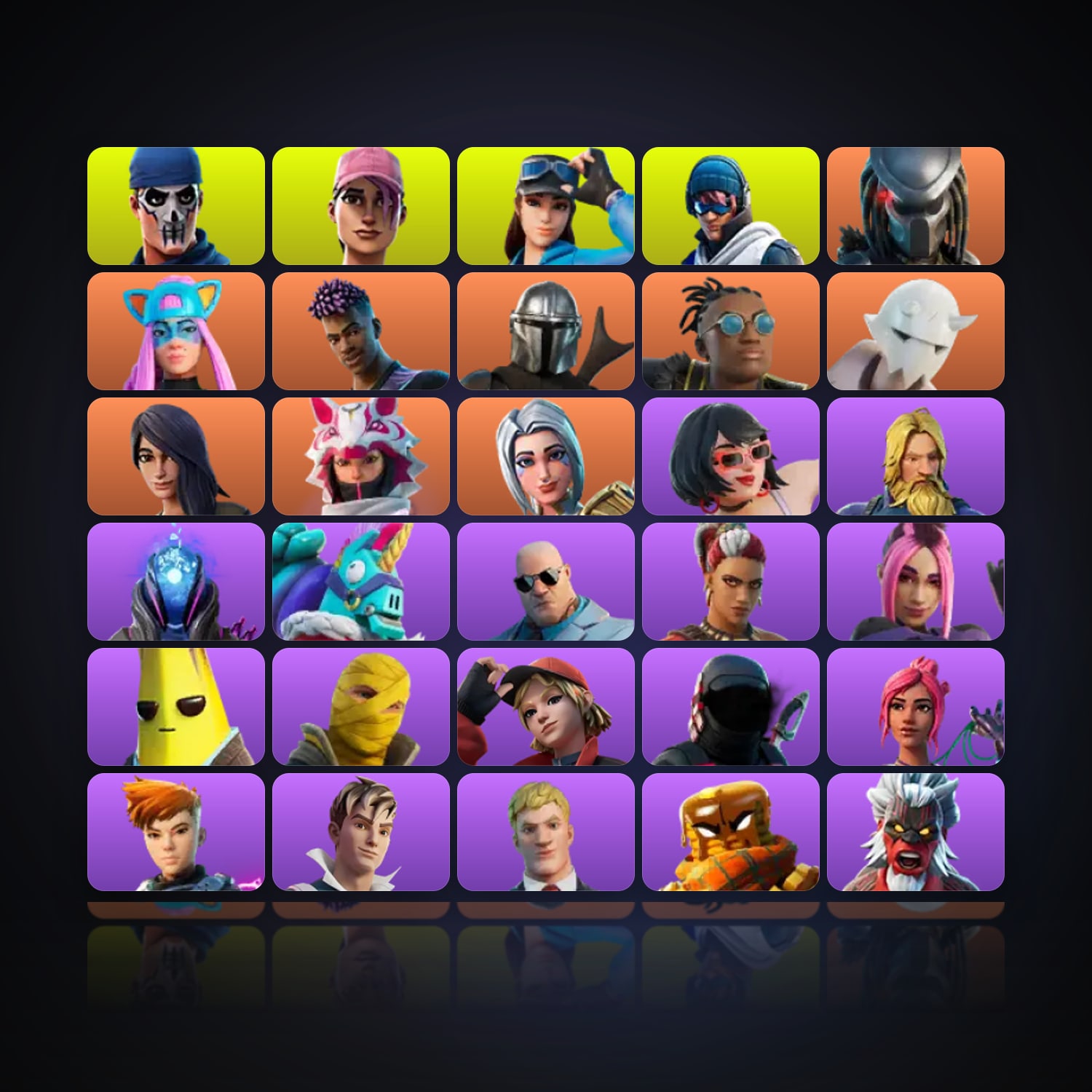 Fortnite | 34 Skins | 800 V-Bucks | Level 313 | 24 Wins — HabibiAccounts