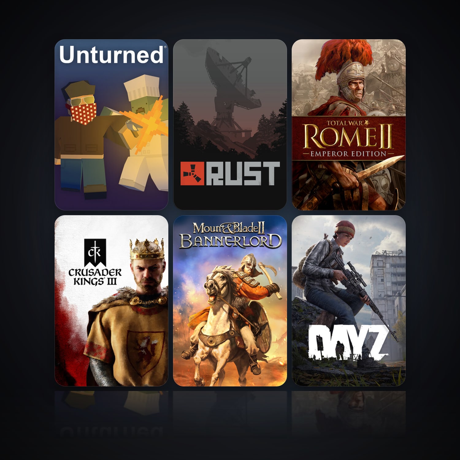 Unturned & Rust | Level 33 | 165 Games | Clean — HabibiAccounts