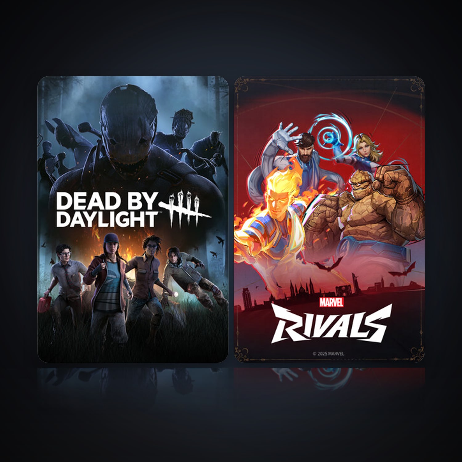 هالحساب ستيم فلين، Dead by Daylight وMarvel Rivals، 5 لعبة، صامد واضح — HabibiAccounts