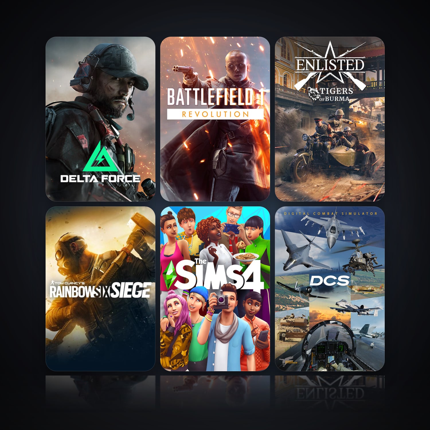Delta Force: Hawk Ops & Battlefield 1 | Clean — HabibiAccounts