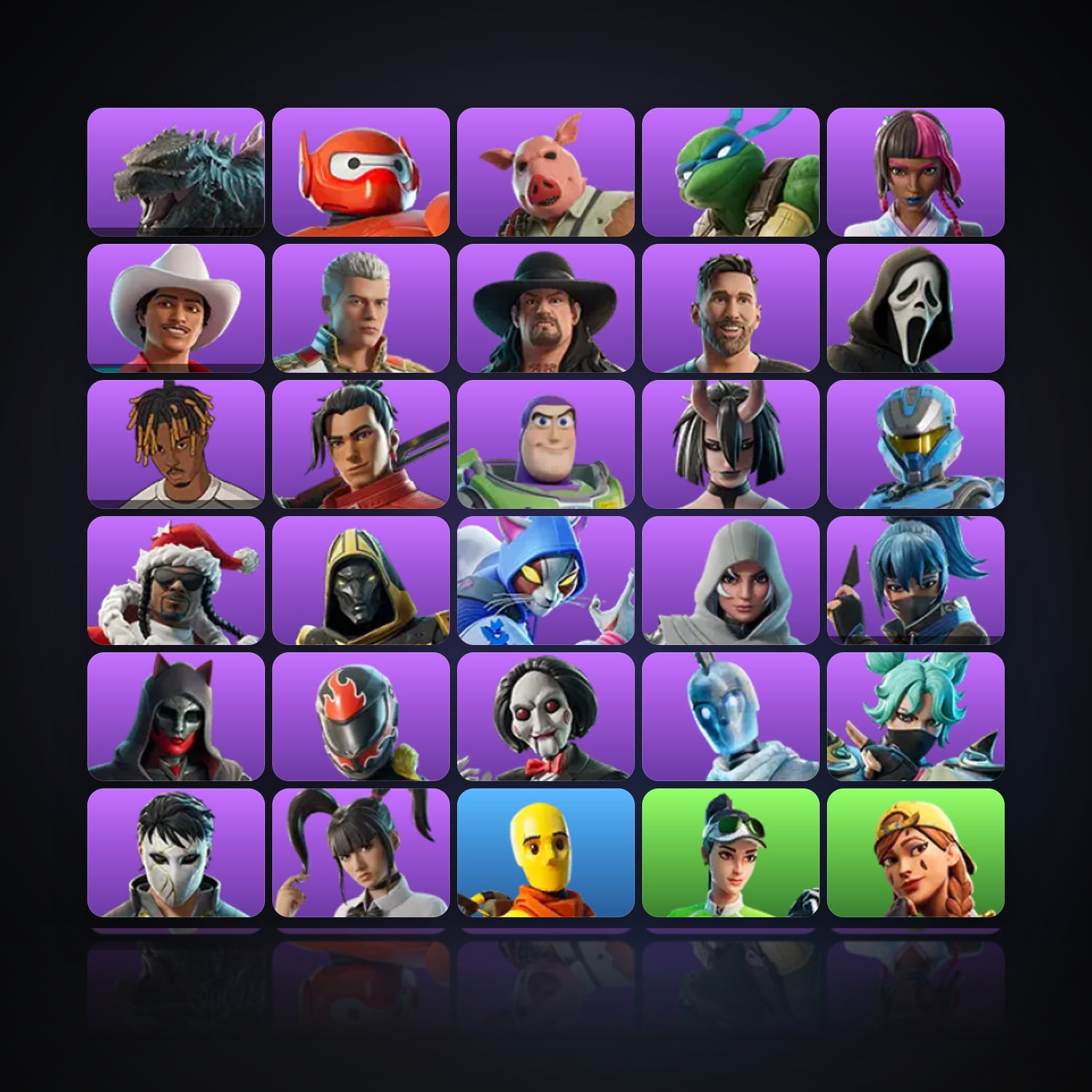 Fortnite | 30 Skins | 250 V-Bucks | Level 2716 | 192 Wins — HabibiAccounts