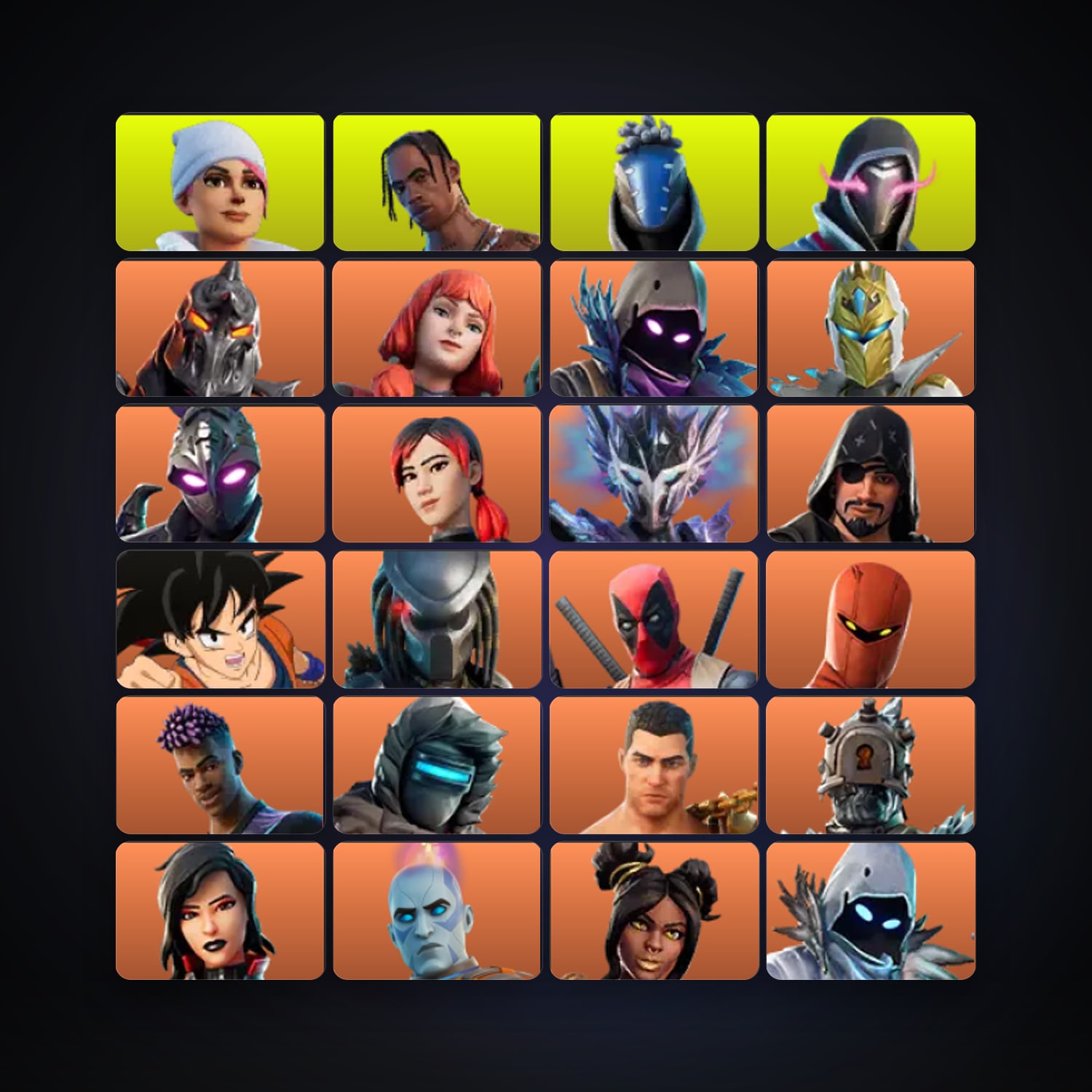 Ruin — The Imagined — 497 skins — 10.3K V-Bucks — lvl 6114 — HabibiAccounts