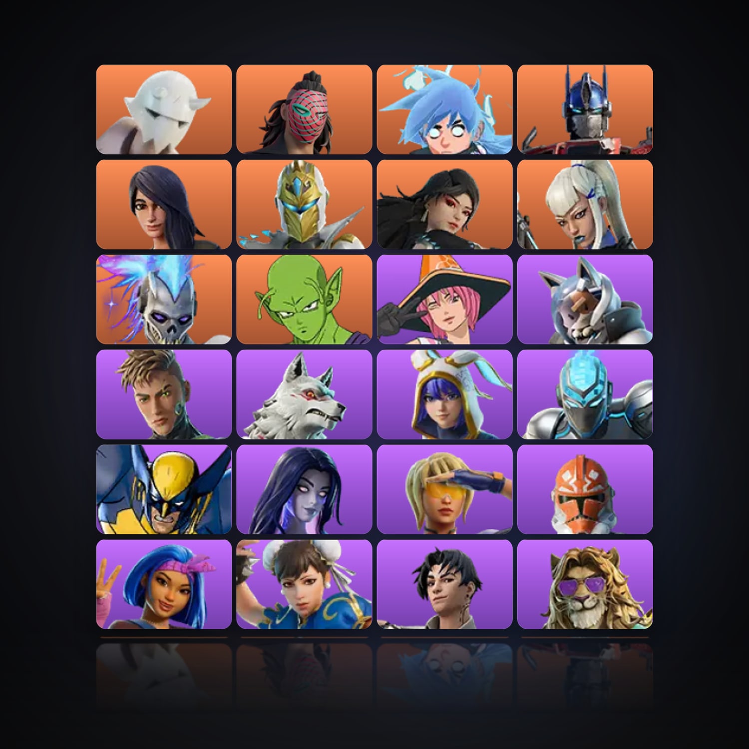 Fortnite | 286 Skins | 700 V-Bucks | Level 2053 | 185 Wins — HabibiAccounts