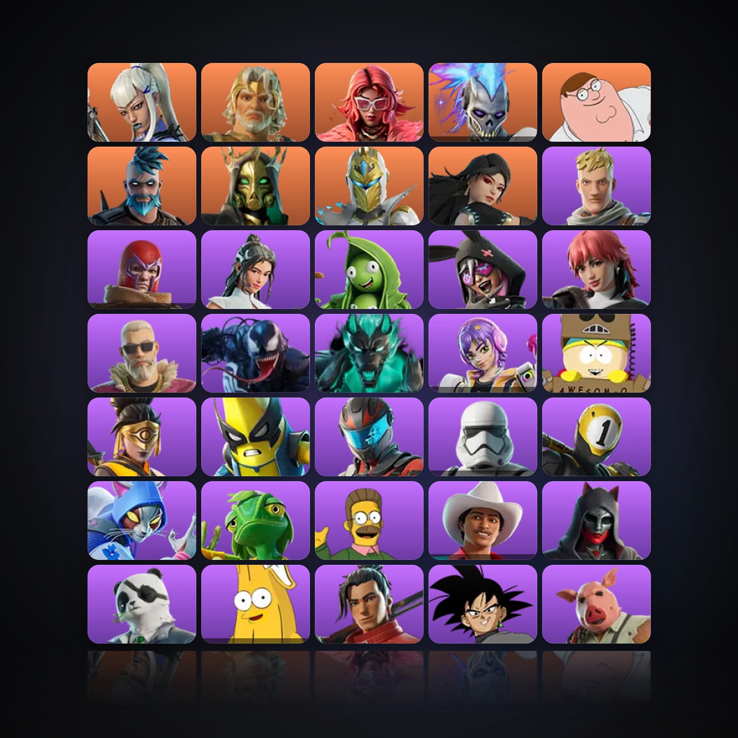 Fortnite | 146 Skins | 1.7K V-Bucks | Level 3047 | 272 Wins — HabibiAccounts