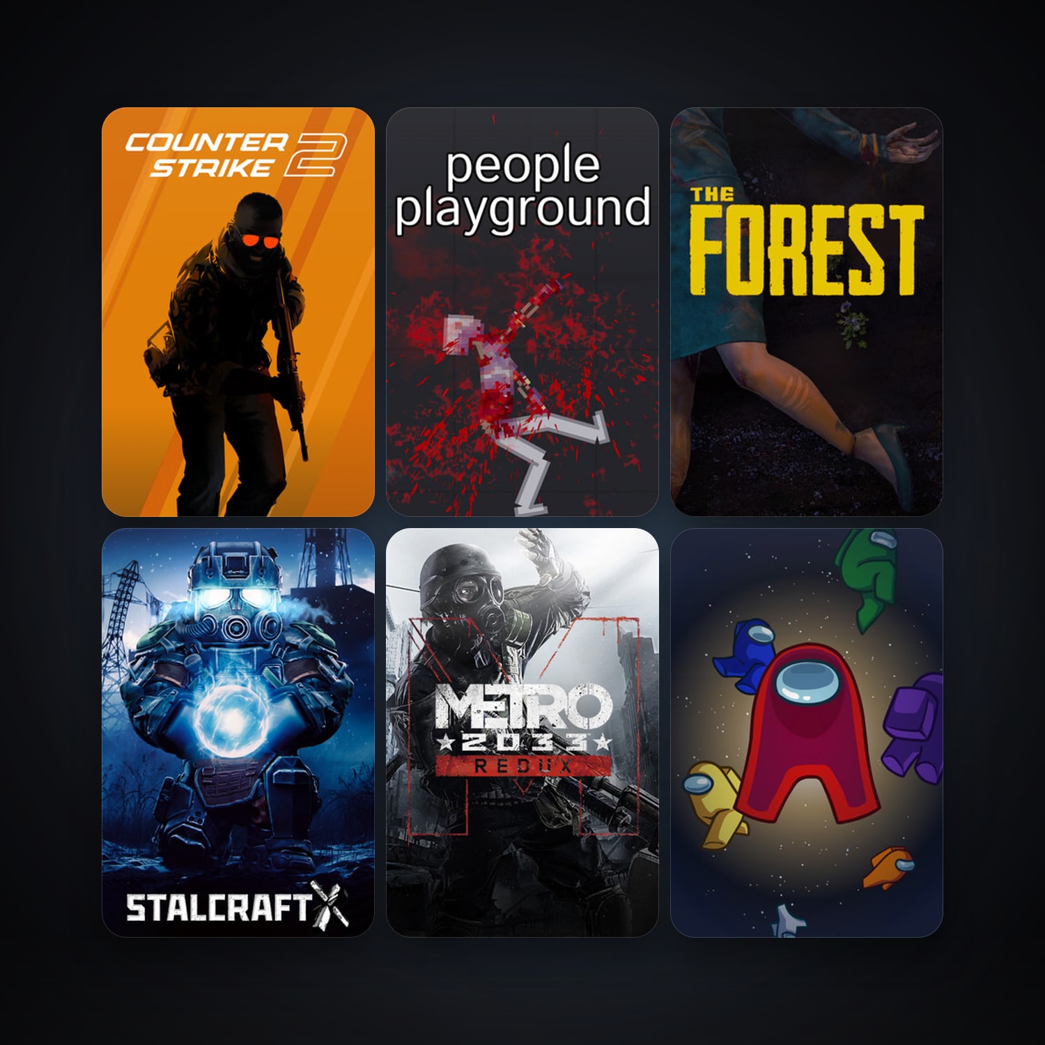 CS2 Prime + The Forest, 38 games, Steam 14, clean — HabibiAccounts