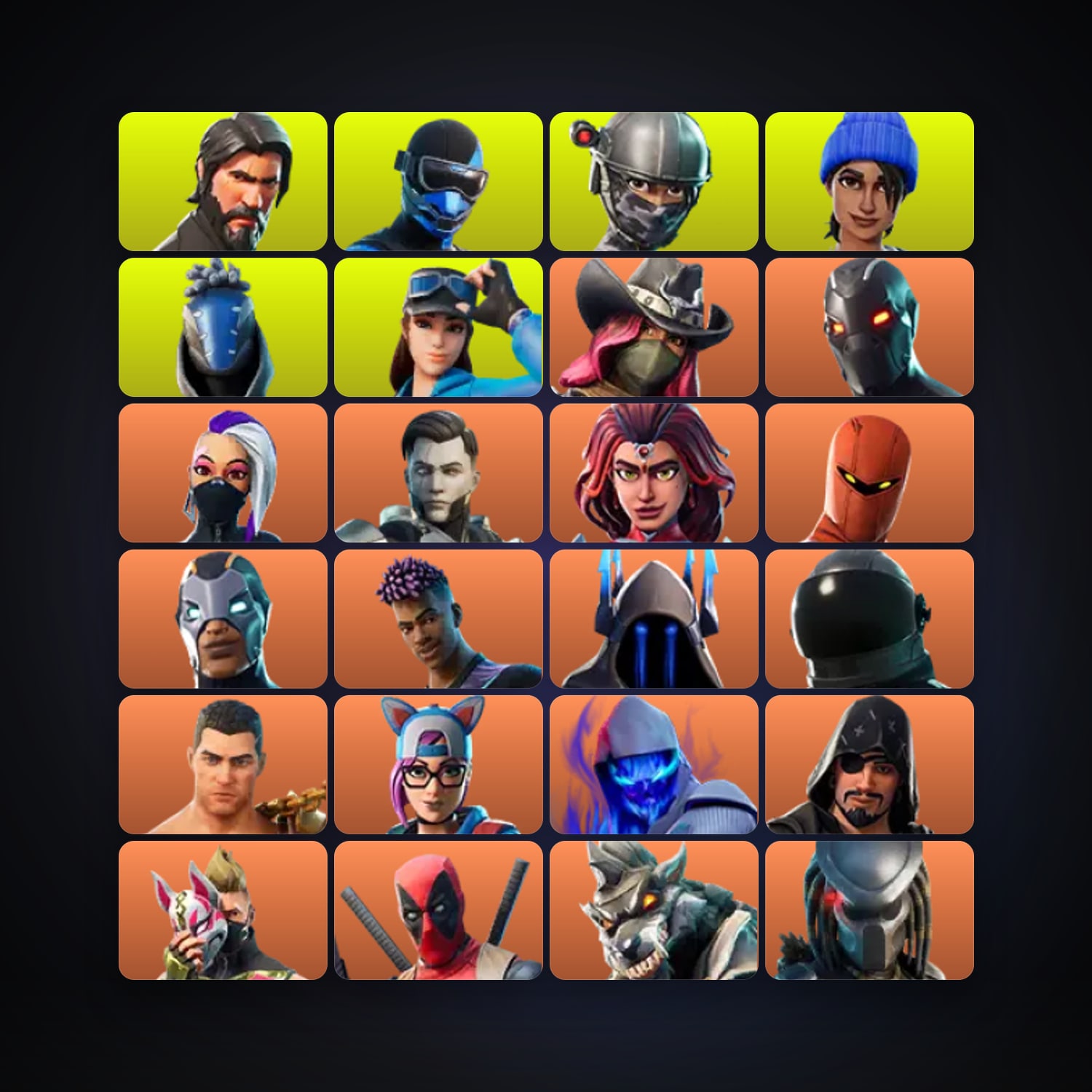 Fortnite | 230 Skins | 18.7K V-Bucks | Level 3121 | 343 Wins — HabibiAccounts