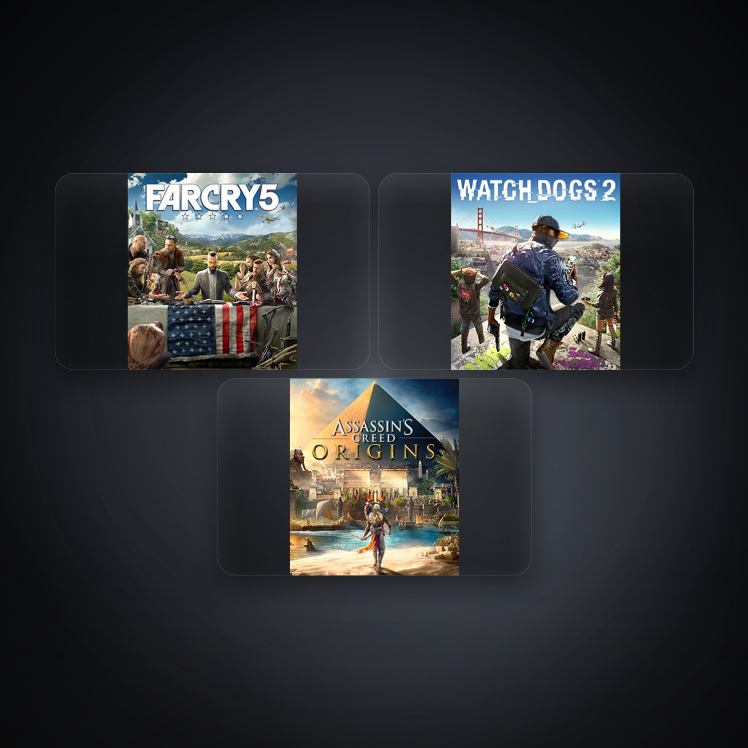 Far Cry 5 & WATCH_DOGS 2 | 3 Games — HabibiAccounts