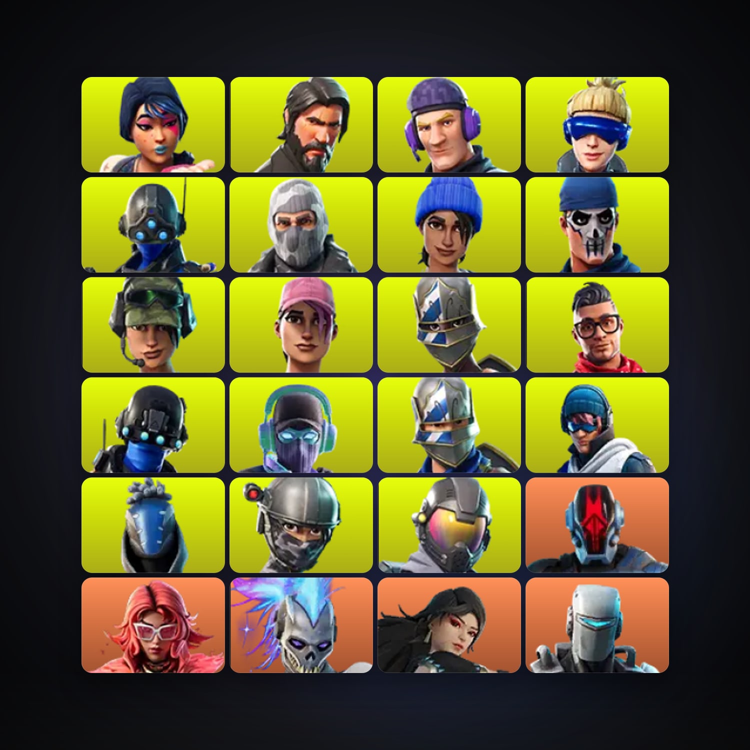 Fortnite | 307 Skins | 400 V-Bucks | Level 3216 | 1.3K Wins — HabibiAccounts