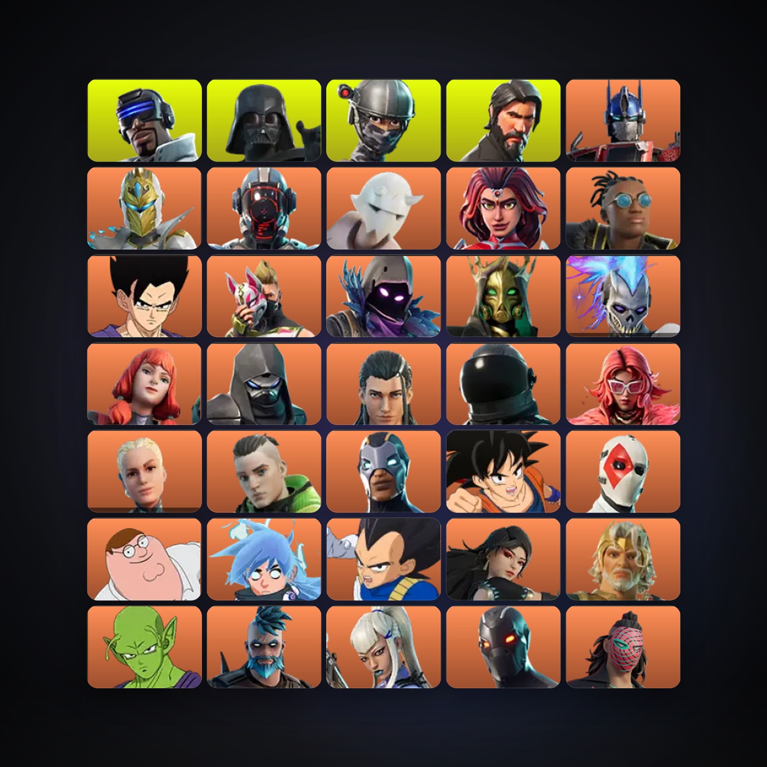 Fortnite | 419 Skins | 2.5K V-Bucks | Level 3806 | 696 Wins — HabibiAccounts