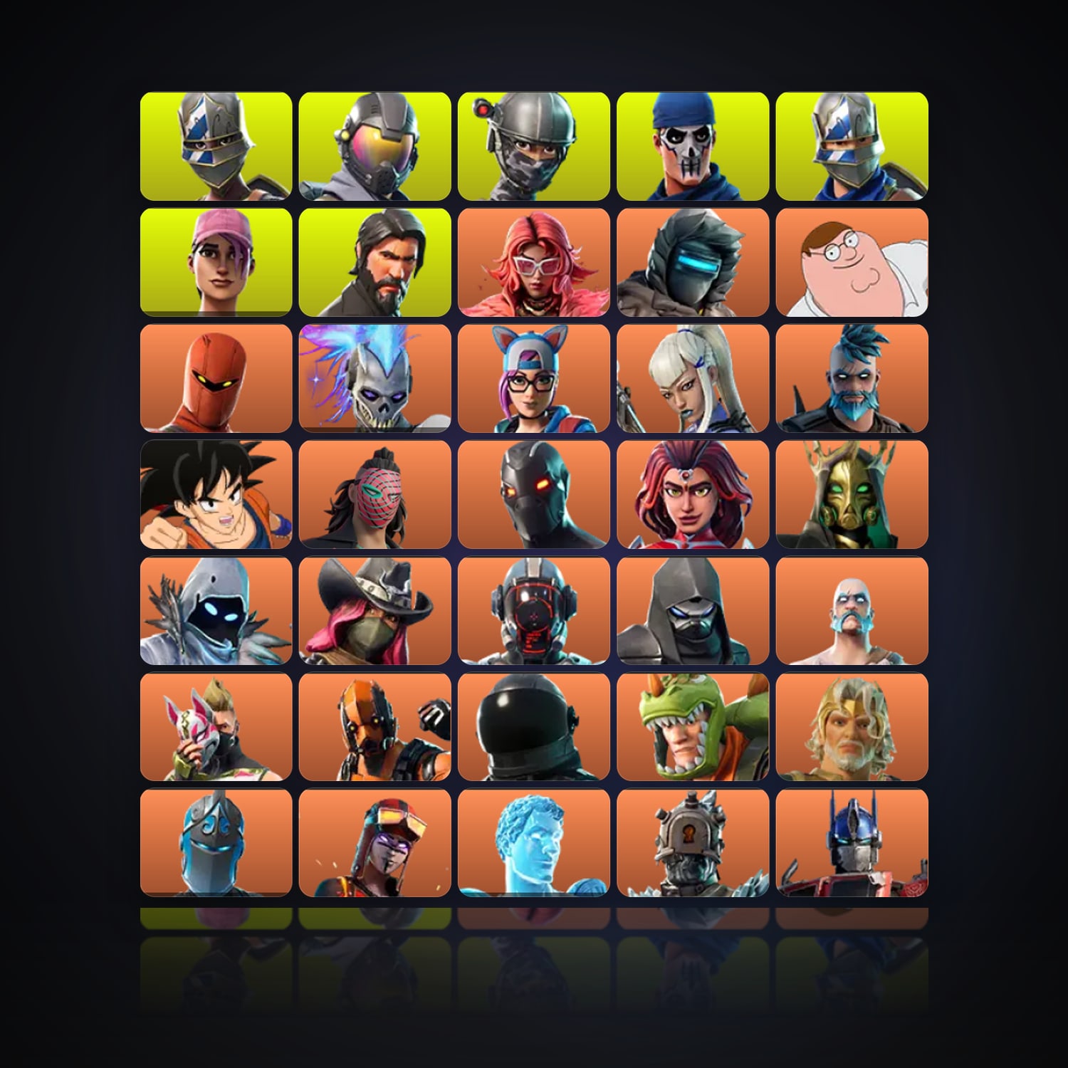 Fortnite | 279 Skins | 3K V-Bucks | Level 1849 | 492 Wins — HabibiAccounts