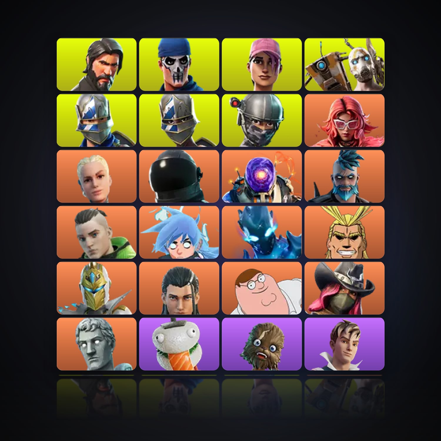Fortnite | 285 Skins | 350 V-Bucks | Level 2216 | 263 Wins — HabibiAccounts