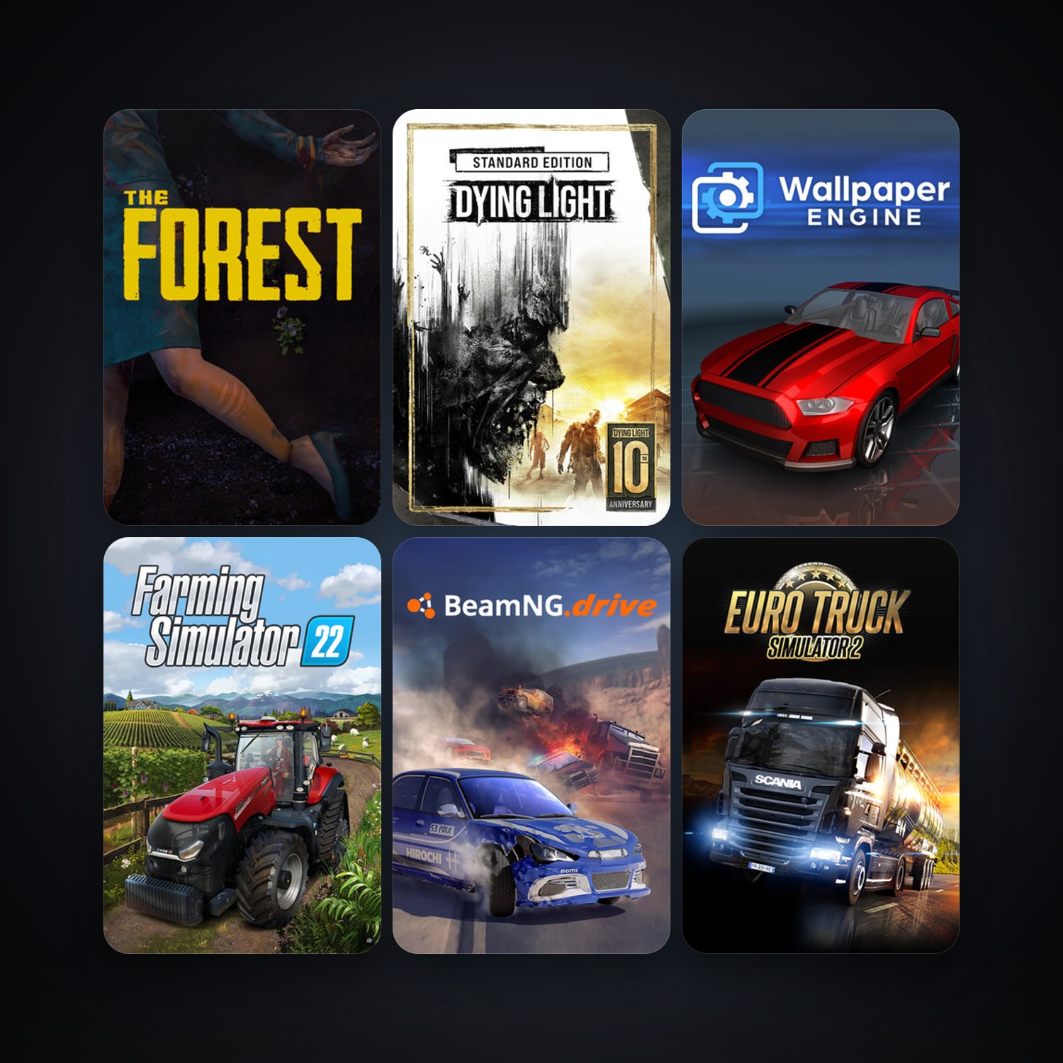 Free CS2 (No Prime) + Euro Truck Simulator 2, 36 games, clean — HabibiAccounts