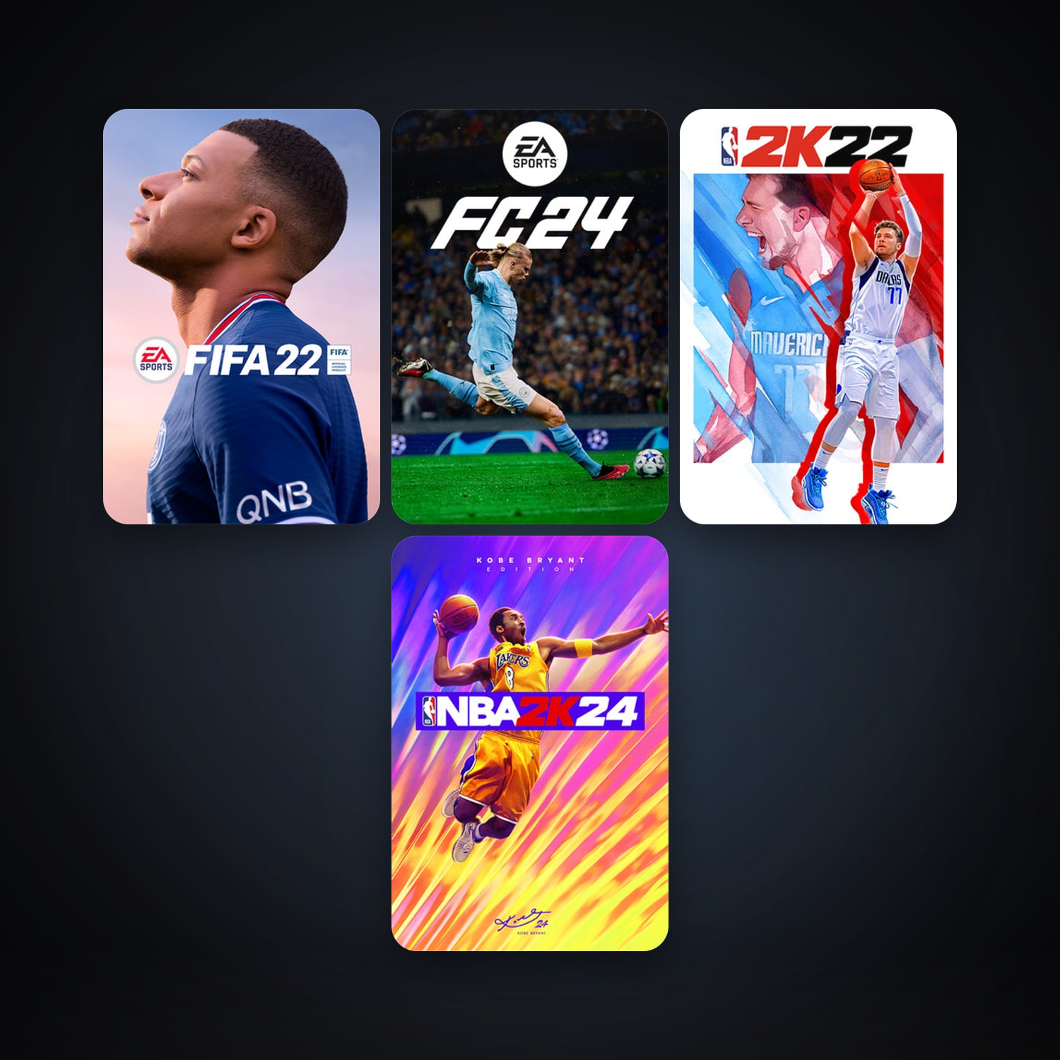 Hogwarts Legacy + FIFA 22, 6 games, clean — HabibiAccounts