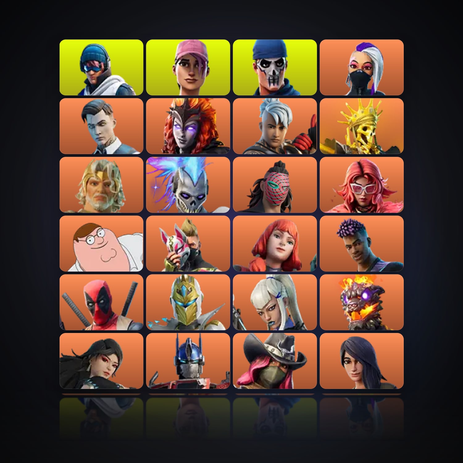 Fortnite | 223 Skins | 200 V-Bucks | Level 3543 | 252 Wins — HabibiAccounts