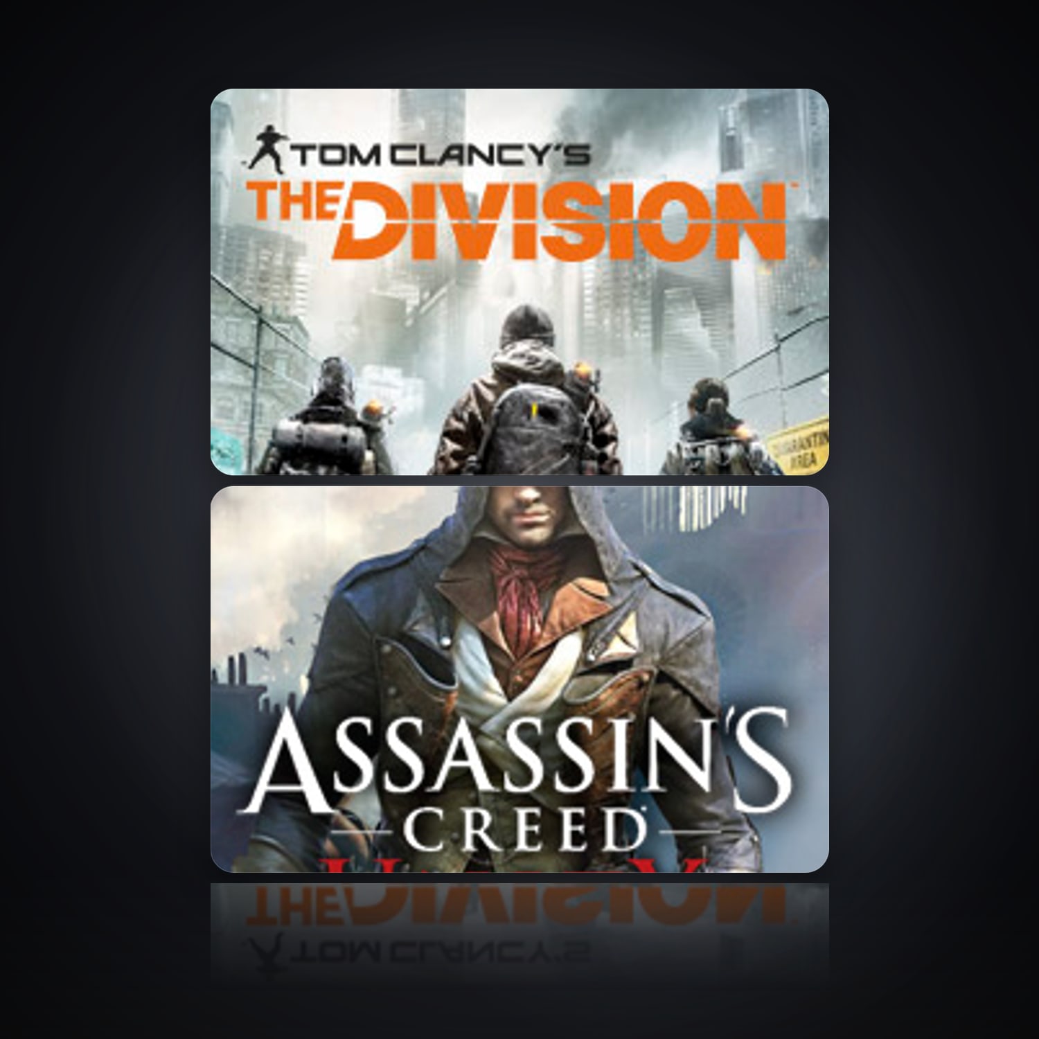 Tom Clancy's The Division & Assassin's Creed Unity | 2 Games — HabibiAccounts