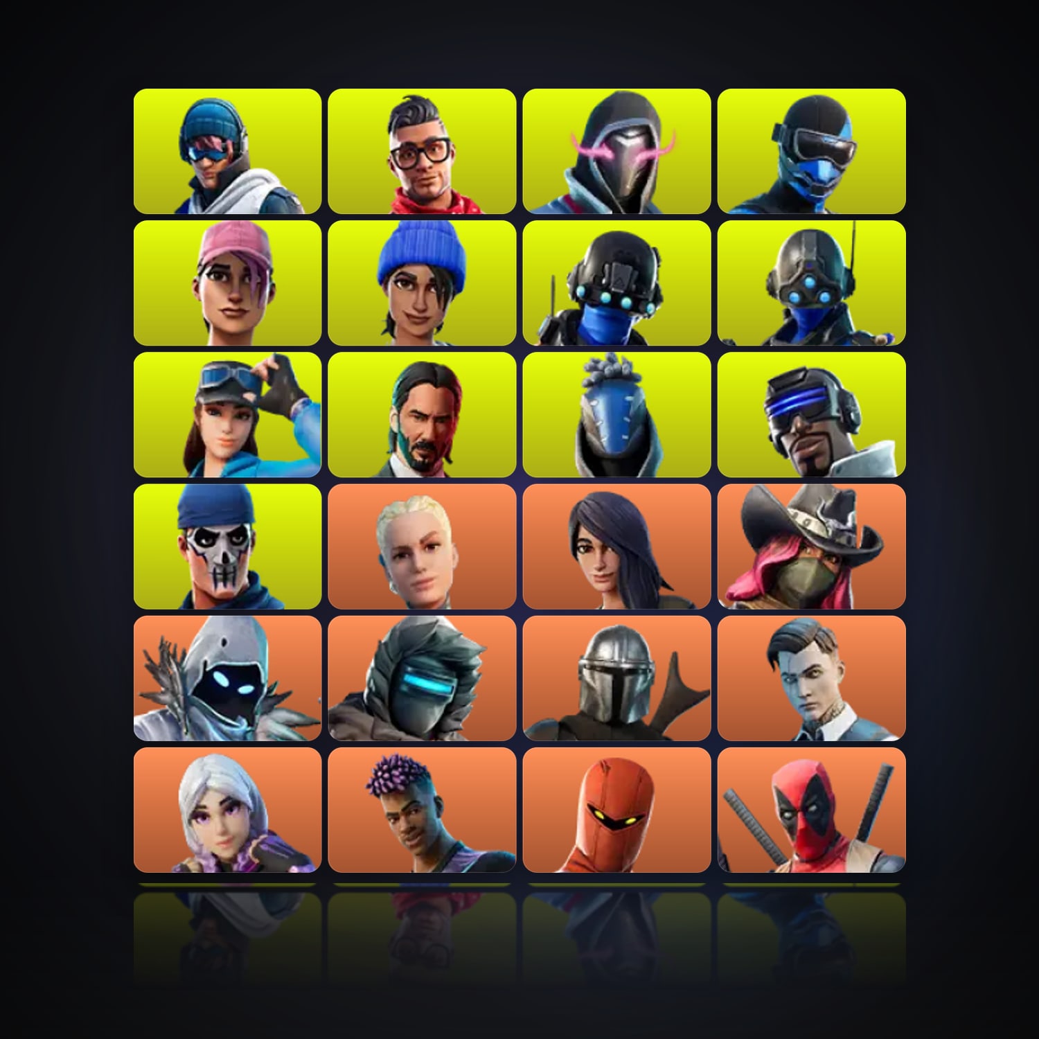 Fortnite | 203 Skins | Level 1782 | 105 Wins — HabibiAccounts