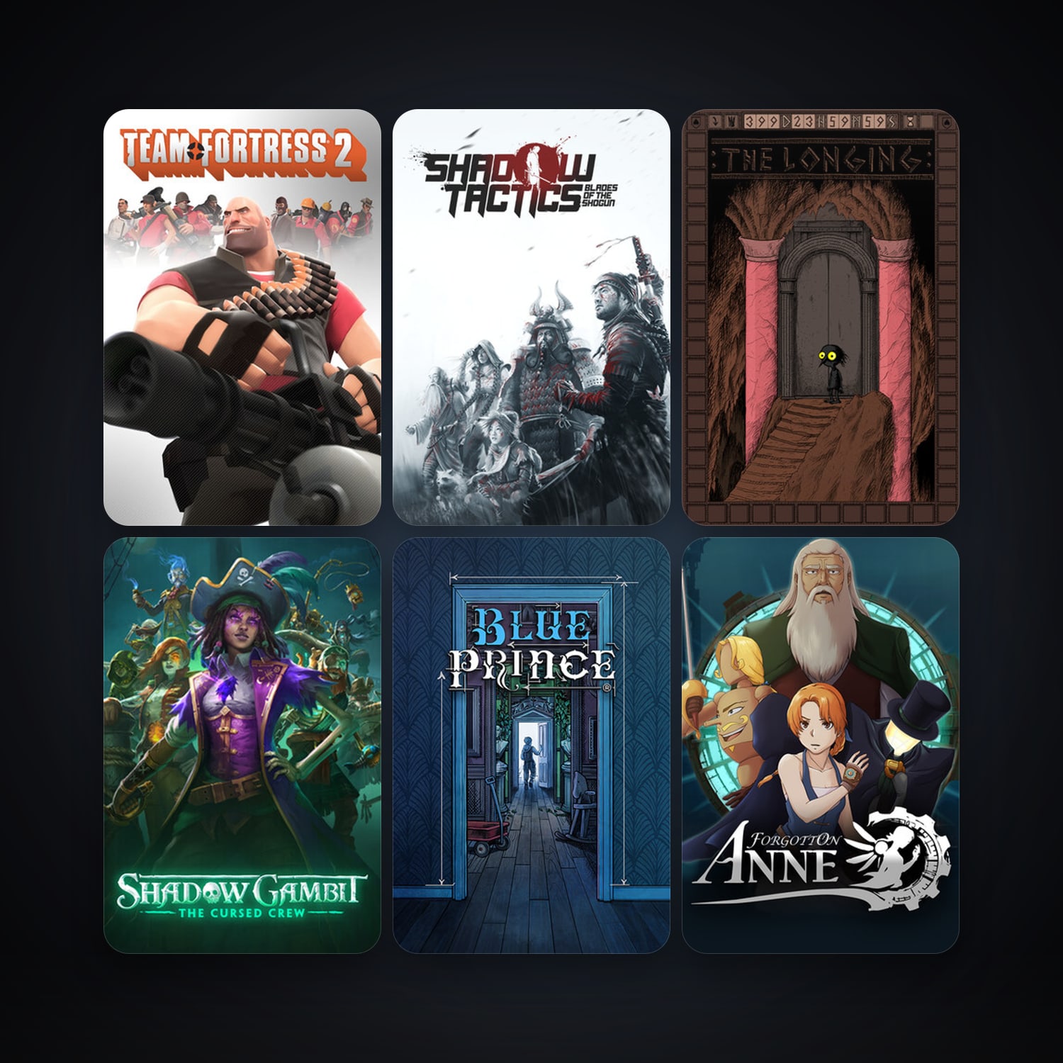 Ken Follett's The Pillars of the Earth + Shadow Tactics: Blades of the Shogun, 49 games, Steam 12, clean — HabibiAccounts